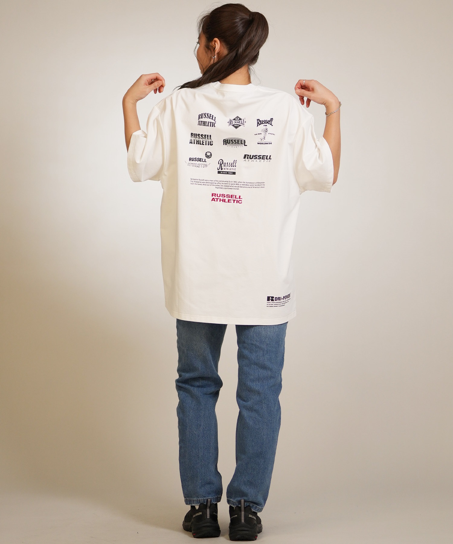 RUSSELL ATHLETIC ラッセルアスレチック 半袖 Tシャツ メンズ UVカット