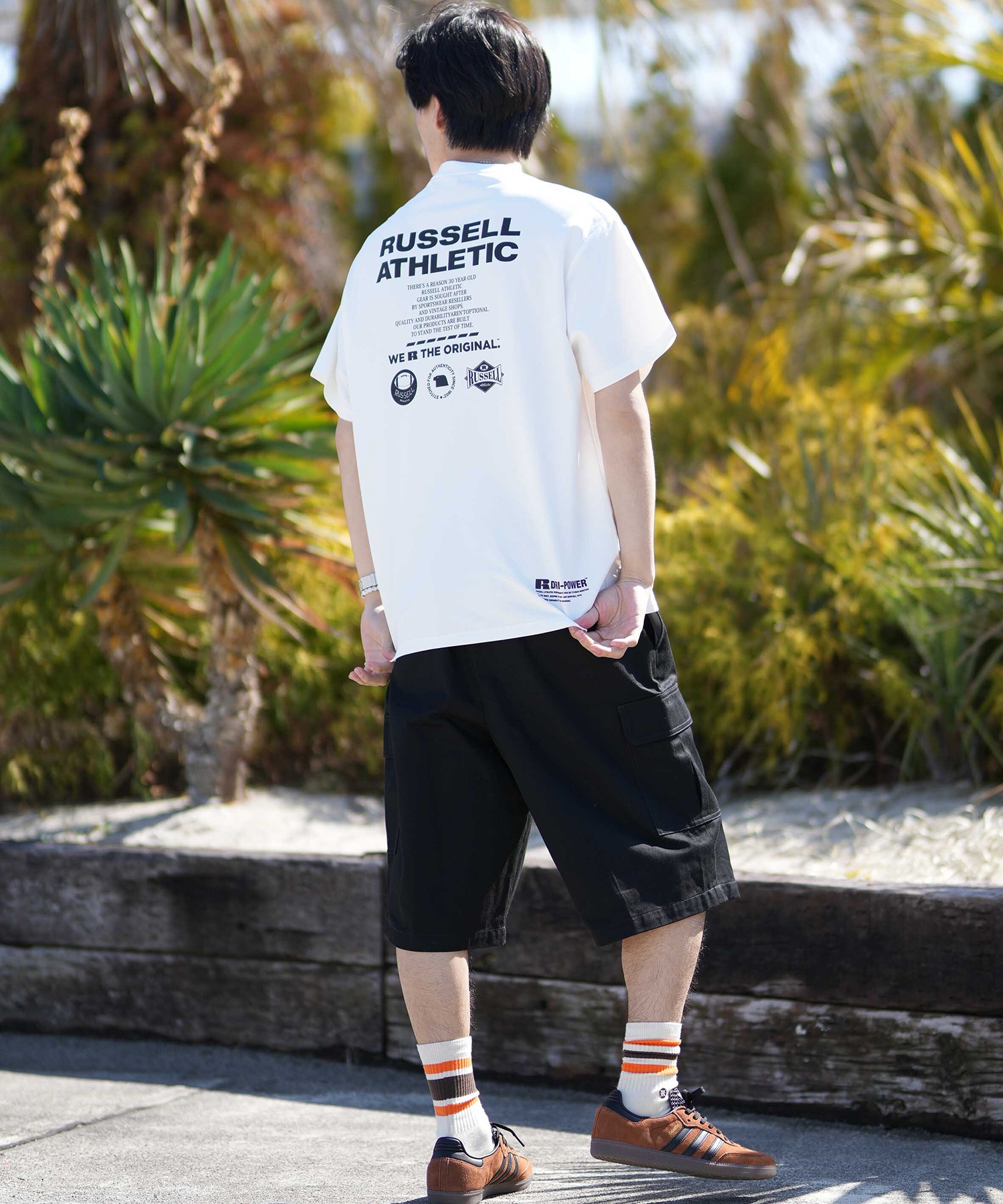 RUSSELL ATHLETIC ラッセルアスレチック 半袖 Tシャツ メンズ UVカット