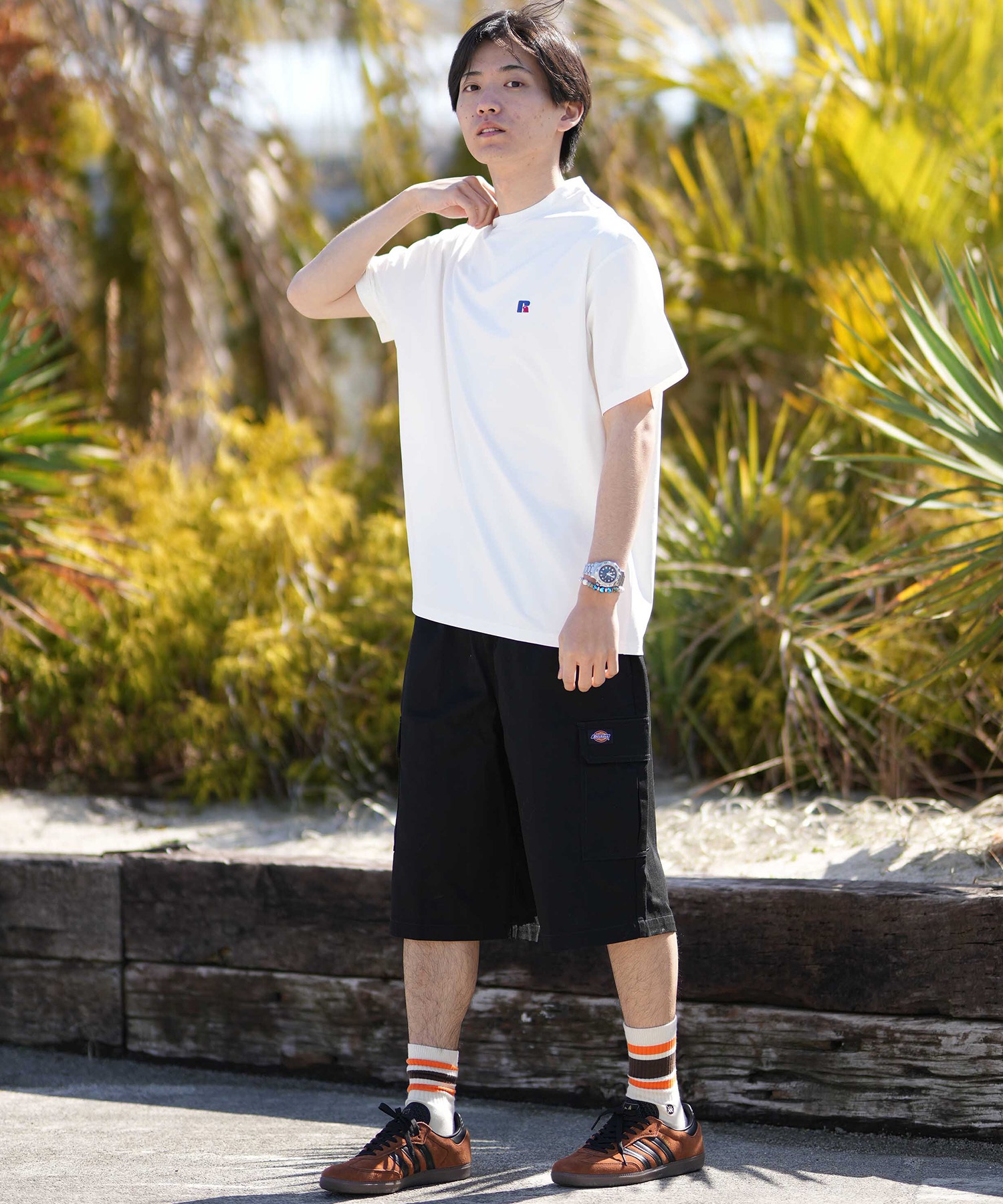 RUSSELL ATHLETIC ラッセルアスレチック 半袖 Tシャツ メンズ UVカット