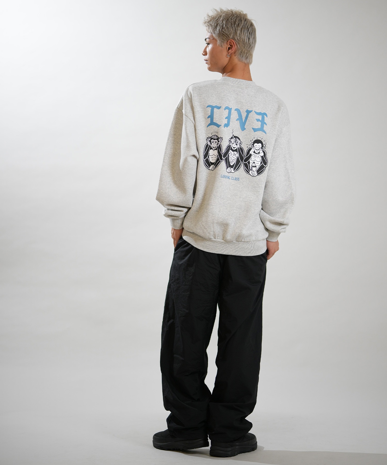 LURKING CLASS ラーキングクラス トレーナー スウェット メンズ バック