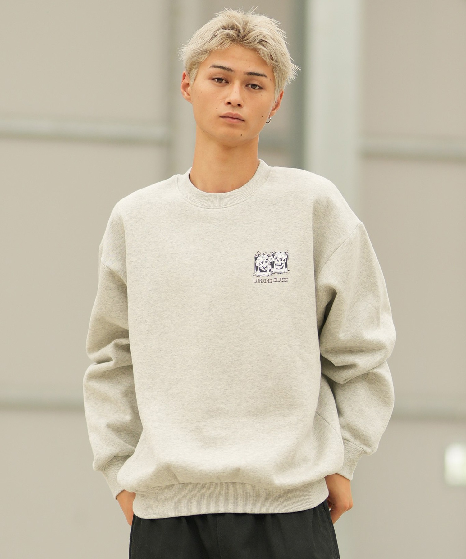 LURKING CLASS ラーキングクラス トレーナー スウェット メンズ バック