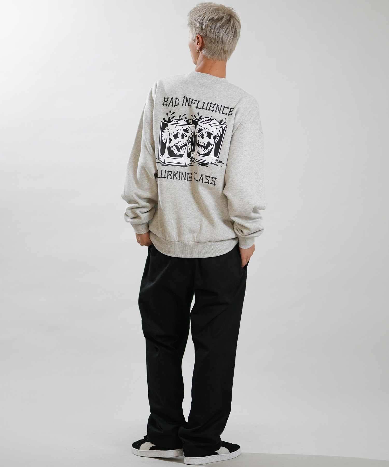 LURKING CLASS ラーキングクラス トレーナー スウェット メンズ バック