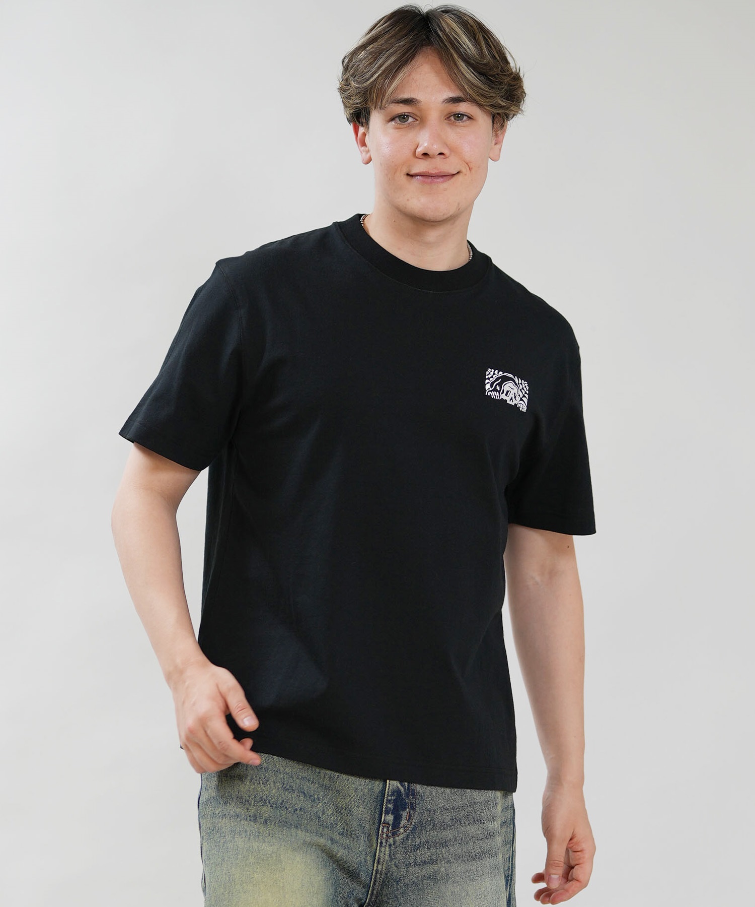 LURKING CLASS ラーキングクラス 半袖 Tシャツ メンズ ワンポイント