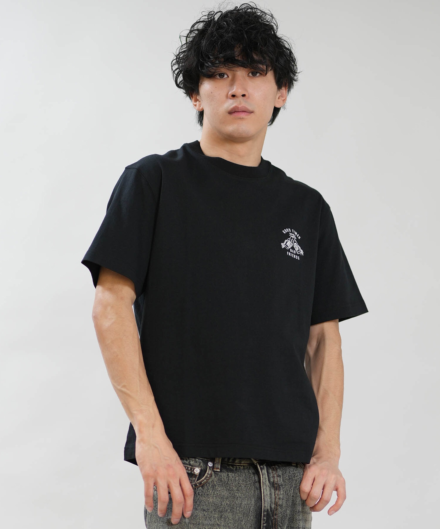 LURKING CLASS ラーキングクラス 半袖 Tシャツ メンズ GOOD TIMES S S