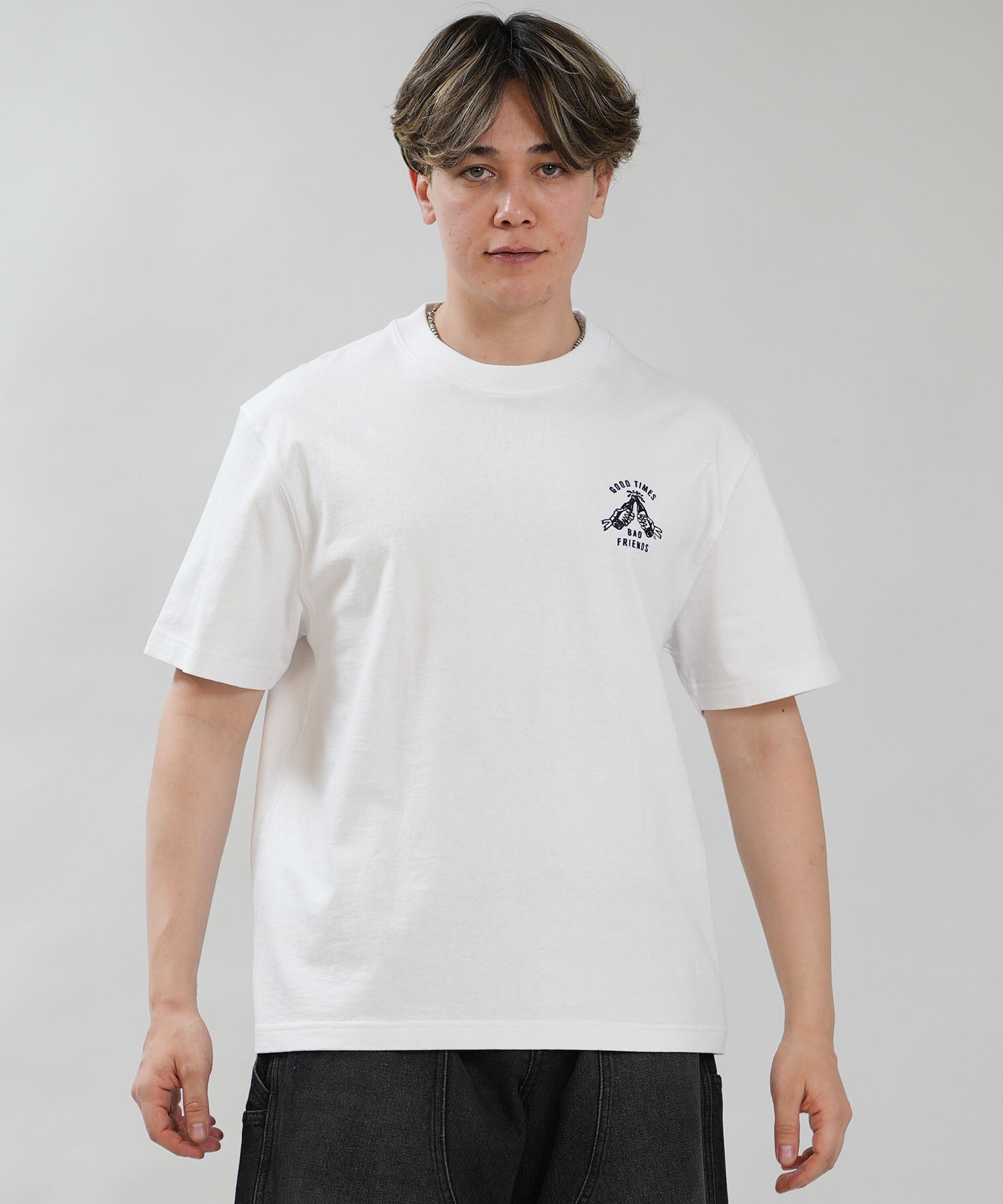 LURKING CLASS ラーキングクラス 半袖 Tシャツ メンズ GOOD TIMES S S