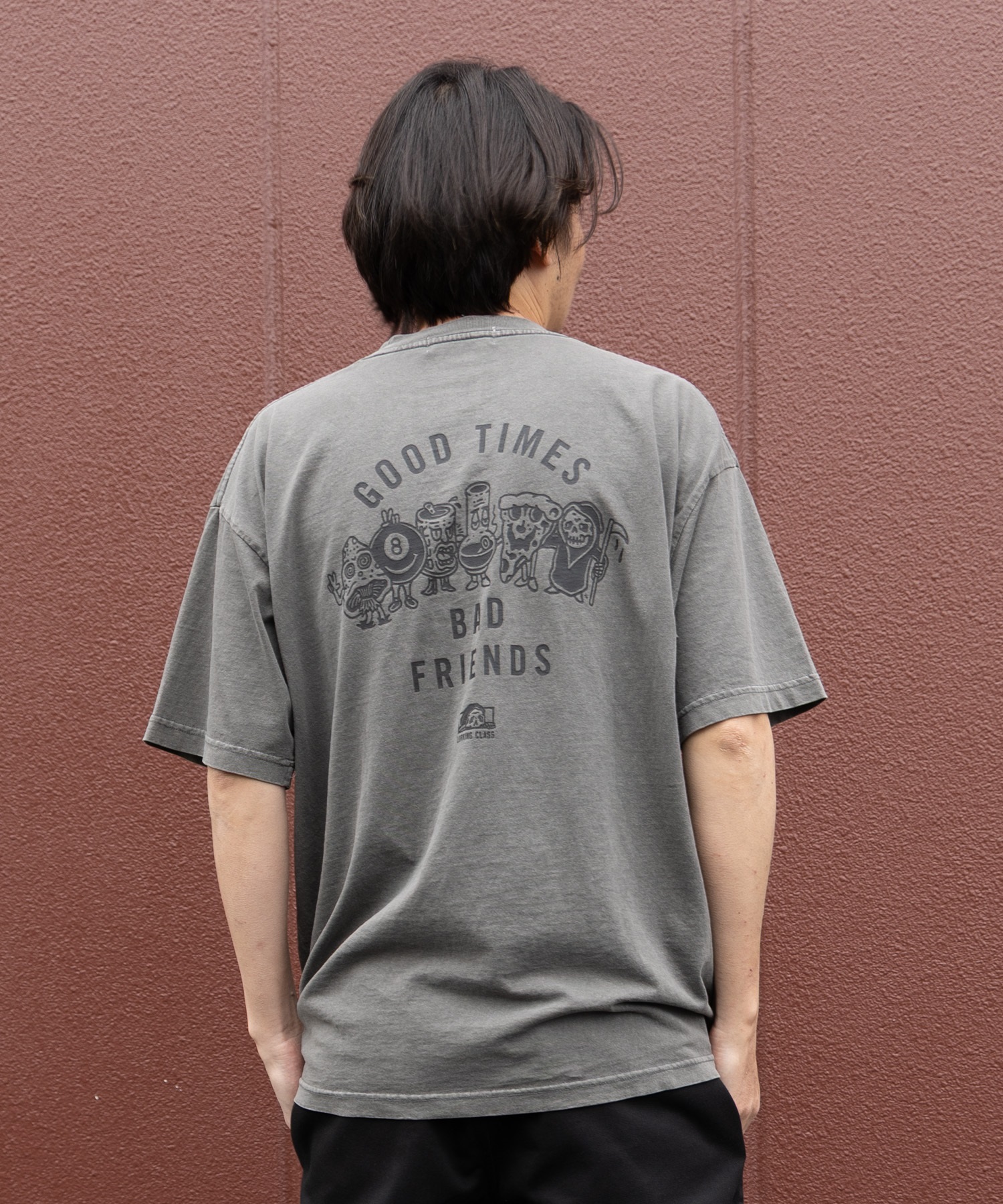 LURKING CLASS ラーキングクラス 半袖 Tシャツ メンズ バックプリント