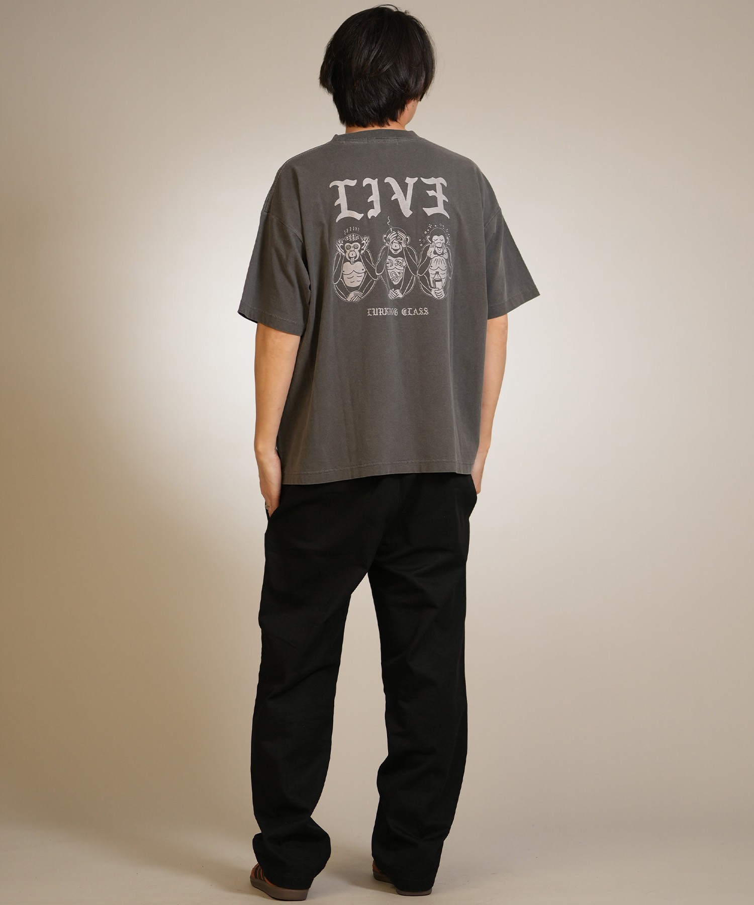 LURKING CLASS ラーキングクラス 半袖 Tシャツ メンズ バックプリント