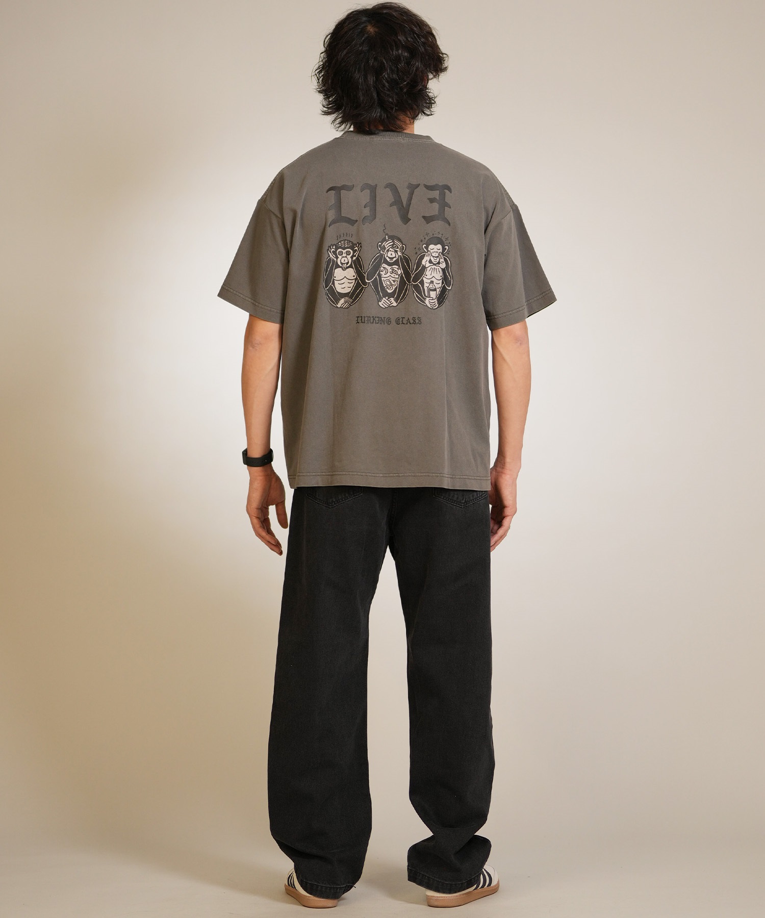 LURKING CLASS ラーキングクラス 半袖 Tシャツ メンズ バックプリント