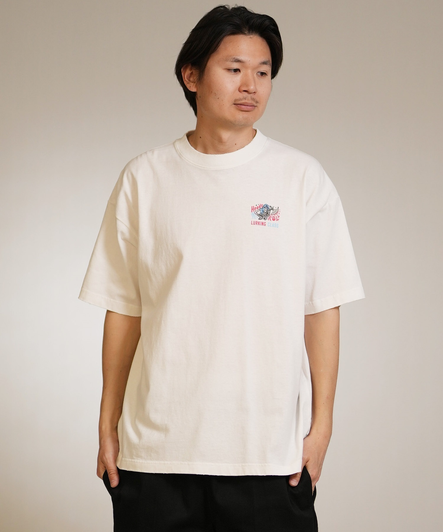 LURKING CLASS ラーキングクラス 半袖 Tシャツ メンズ バックプリント
