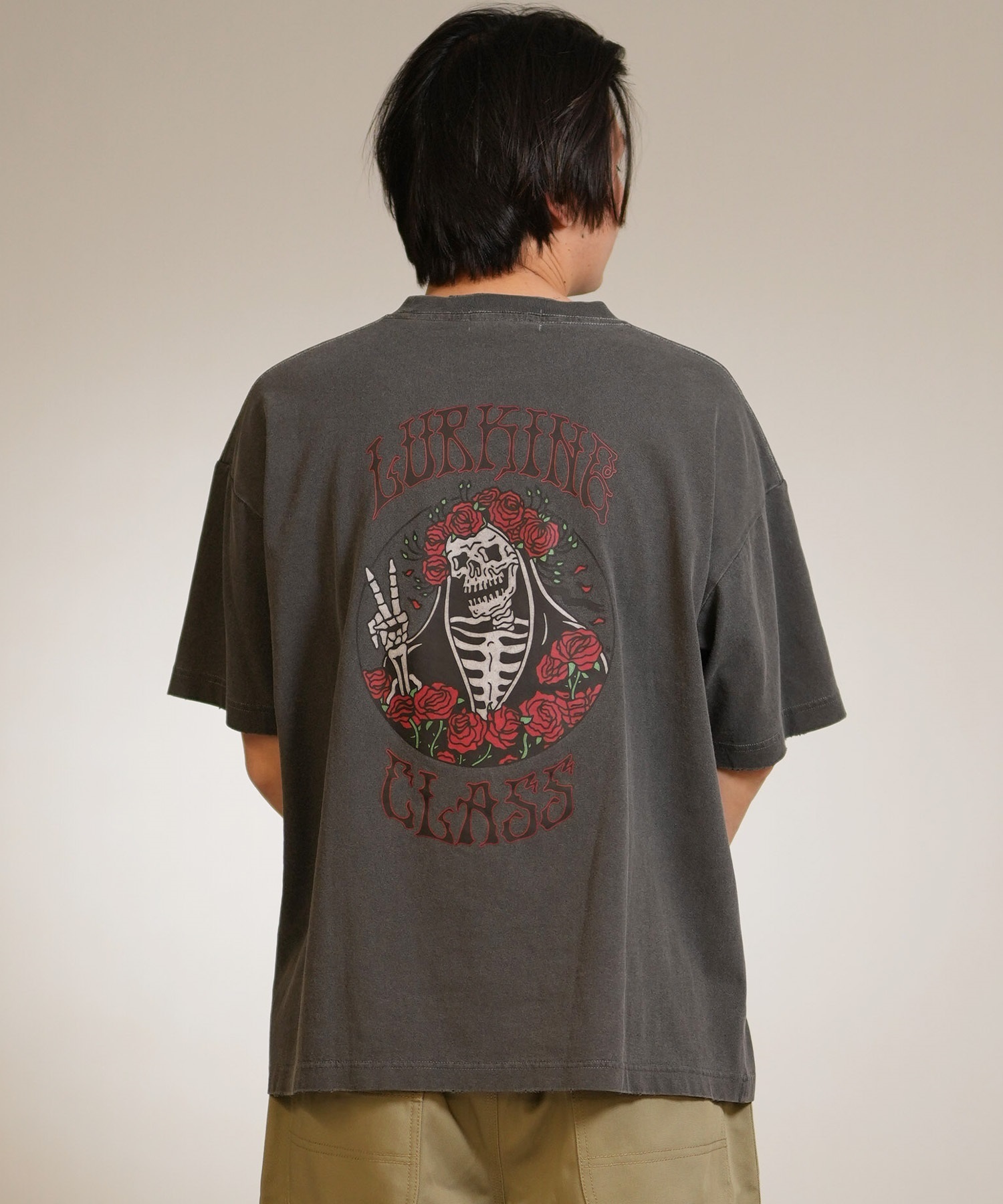 LURKING CLASS ラーキングクラス 半袖 Tシャツ メンズ バックプリント