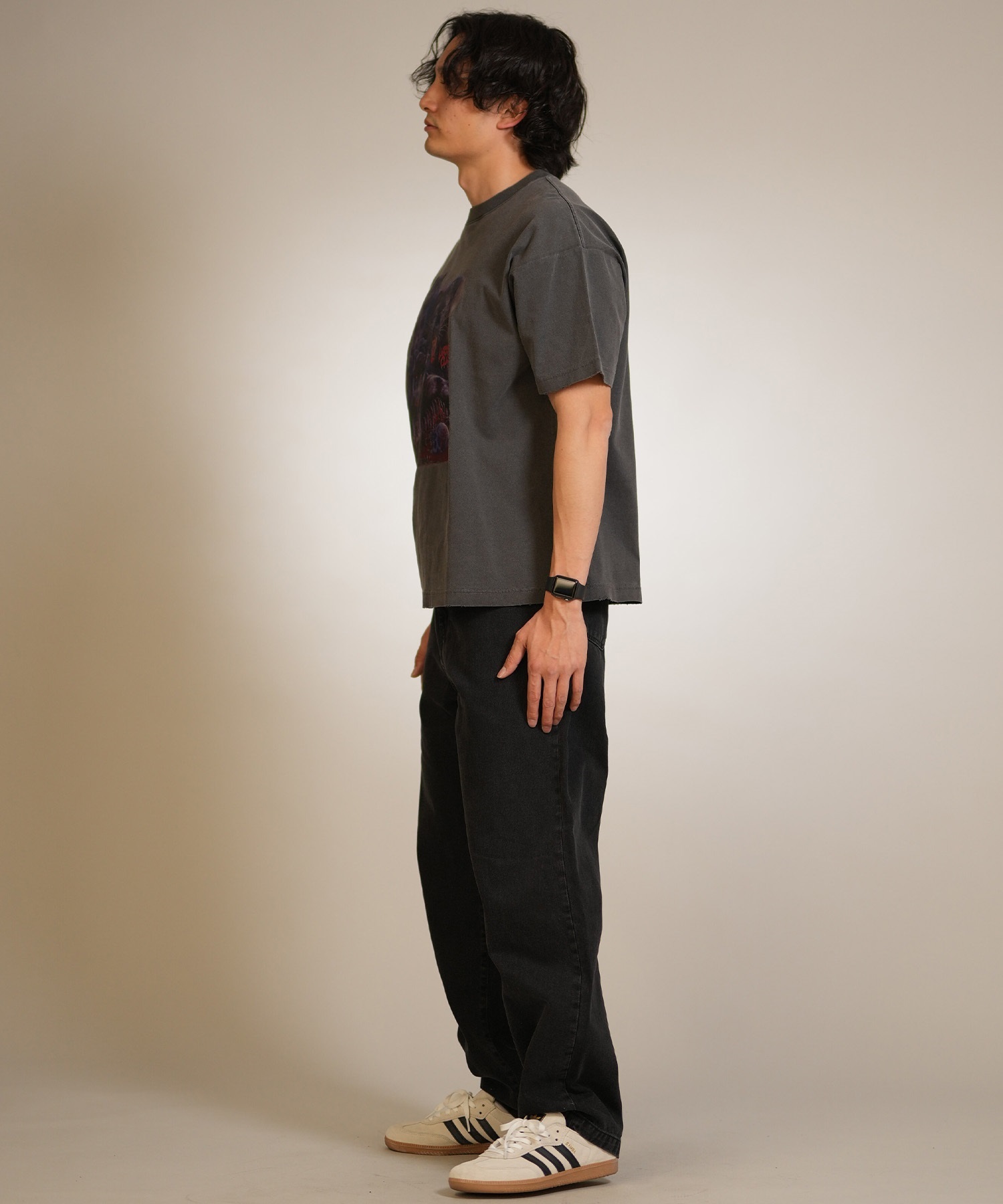 LURKING CLASS ラーキングクラス 半袖 Tシャツ メンズ PANTHER DAMAGED