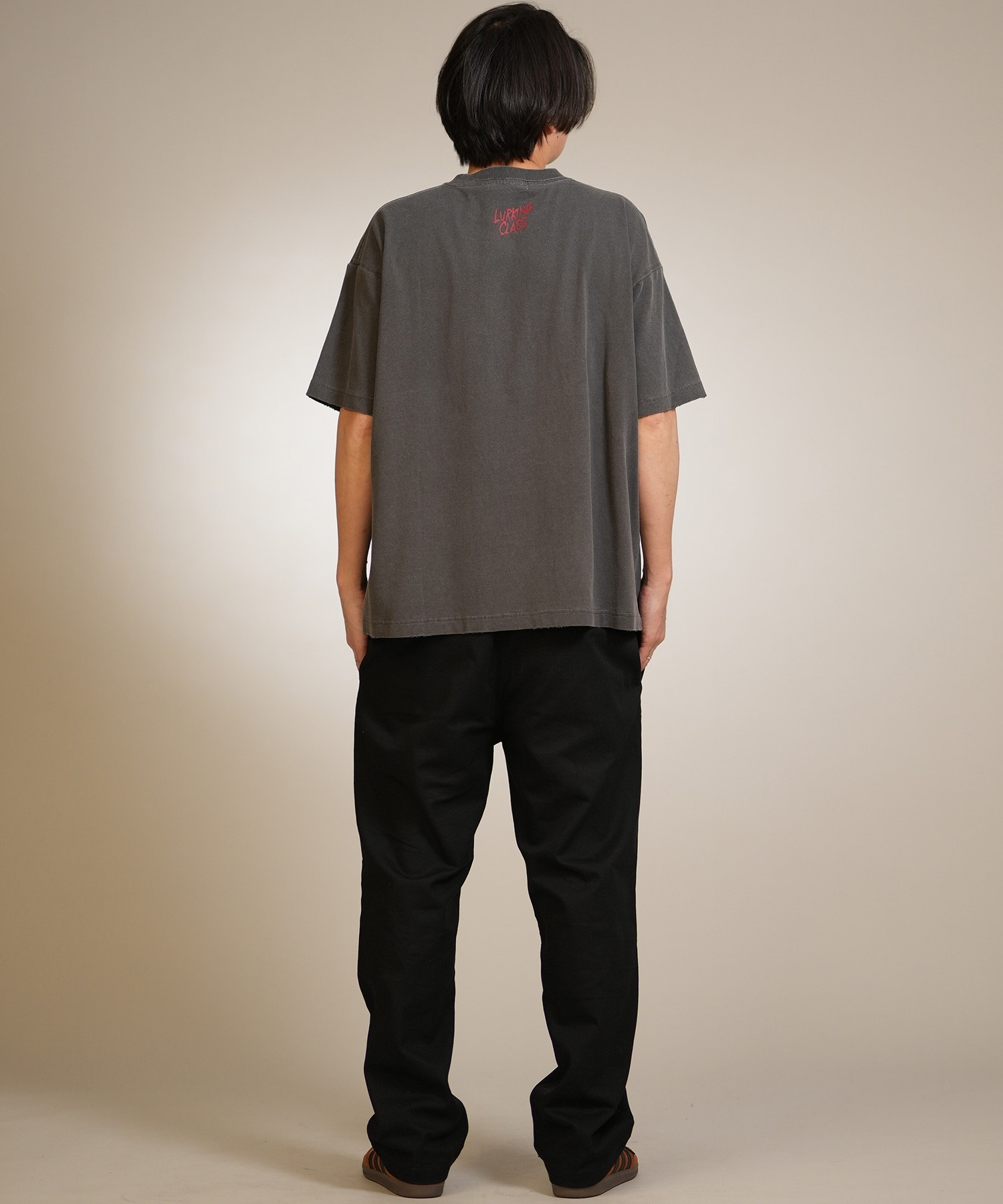 LURKING CLASS ラーキングクラス 半袖 Tシャツ メンズ WOLVES DAMAGED