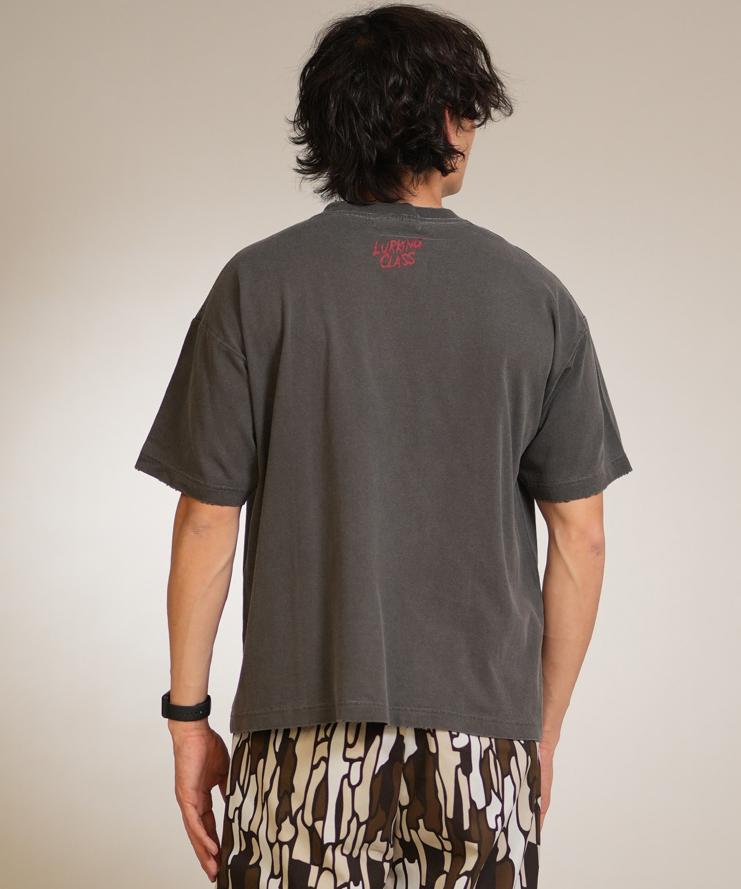 LURKING CLASS ラーキングクラス 半袖 Tシャツ メンズ REAPER DAMAGED
