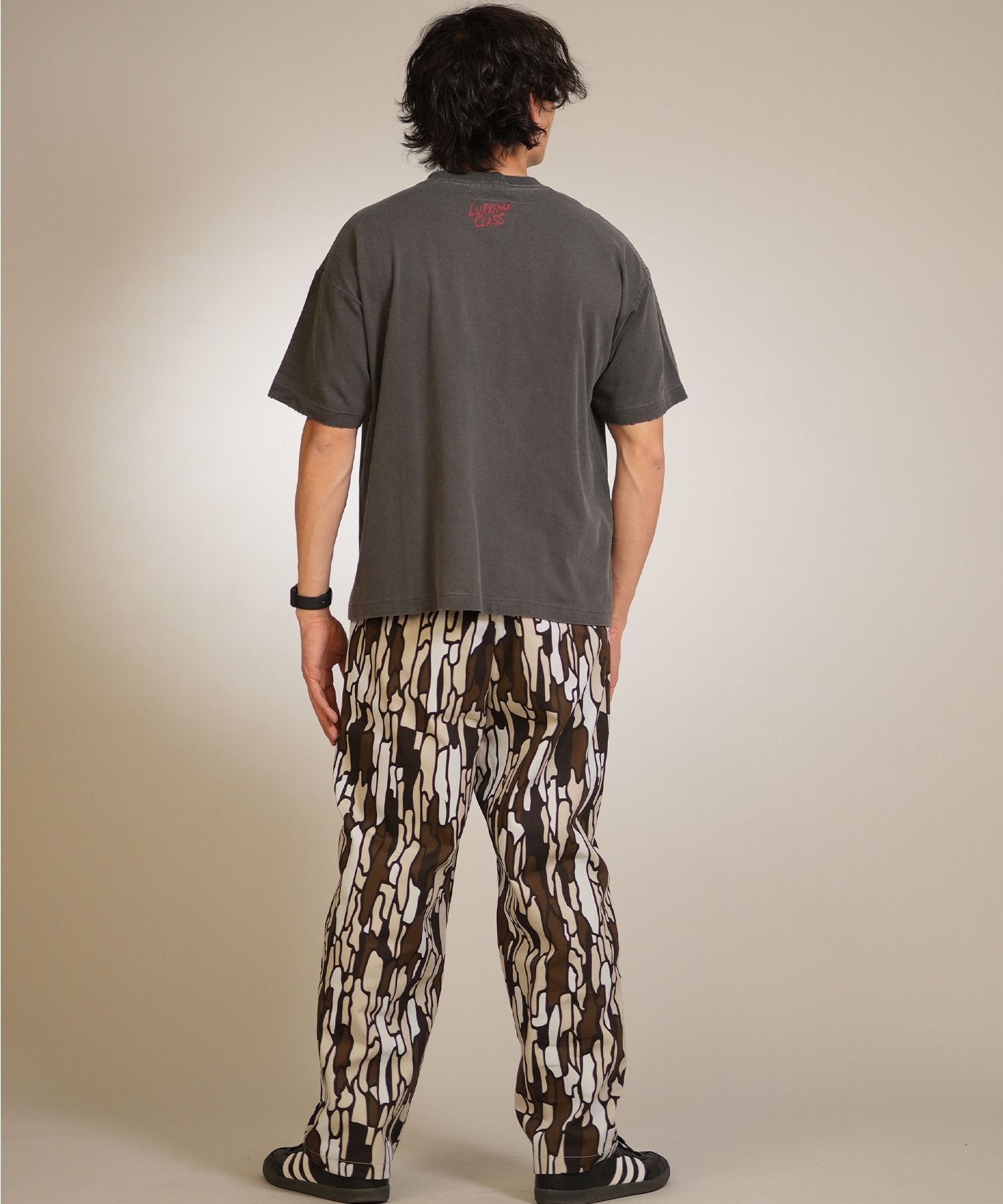 LURKING CLASS ラーキングクラス 半袖 Tシャツ メンズ REAPER DAMAGED