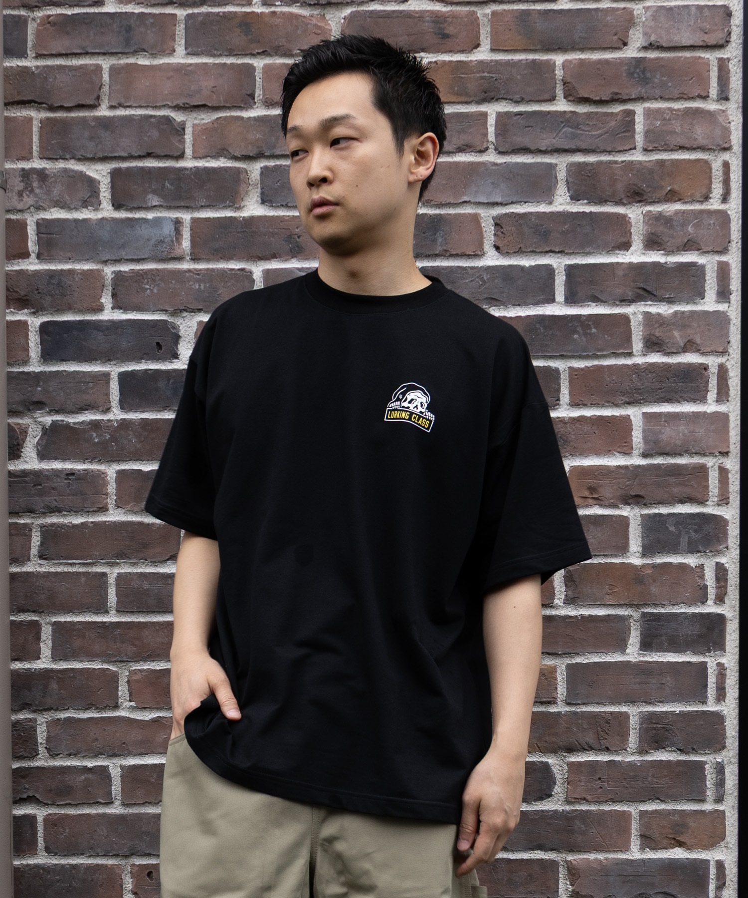 LURKING CLASS ラーキングクラス 半袖 Tシャツ メンズ バックプリント