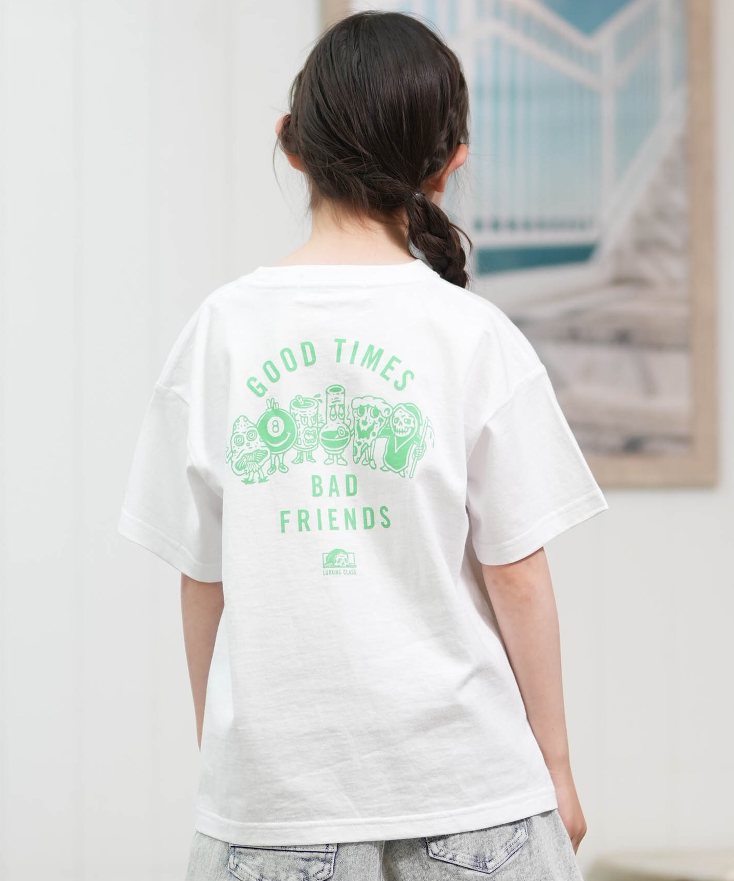 LURKING CLASS ラーキングクラス 半袖 Tシャツ キッズ ジュニア 子供