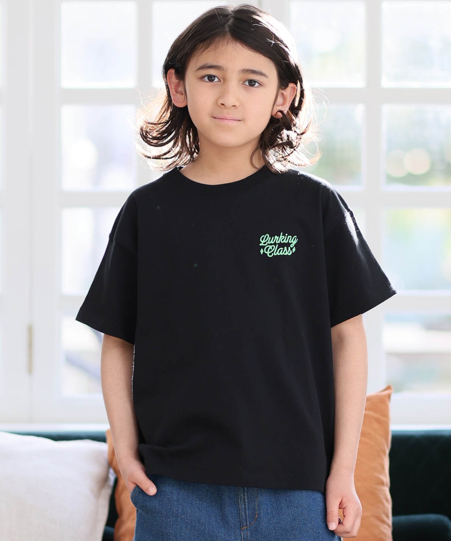 LURKING CLASS ラーキングクラス 半袖 Tシャツ キッズ ジュニア 子供