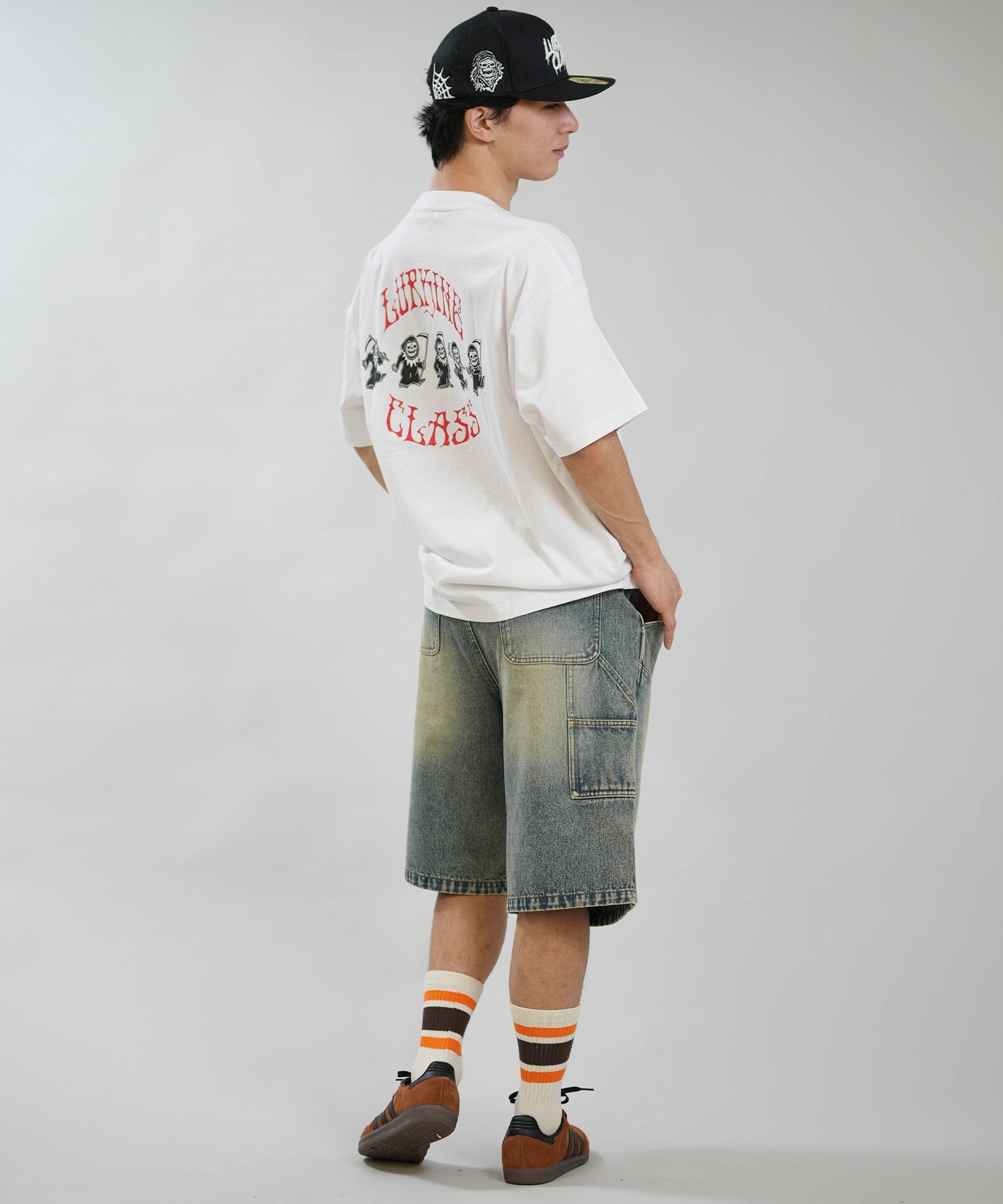 LURKING CLASS ラーキングクラス キャップ ロゴ フラットバイザー