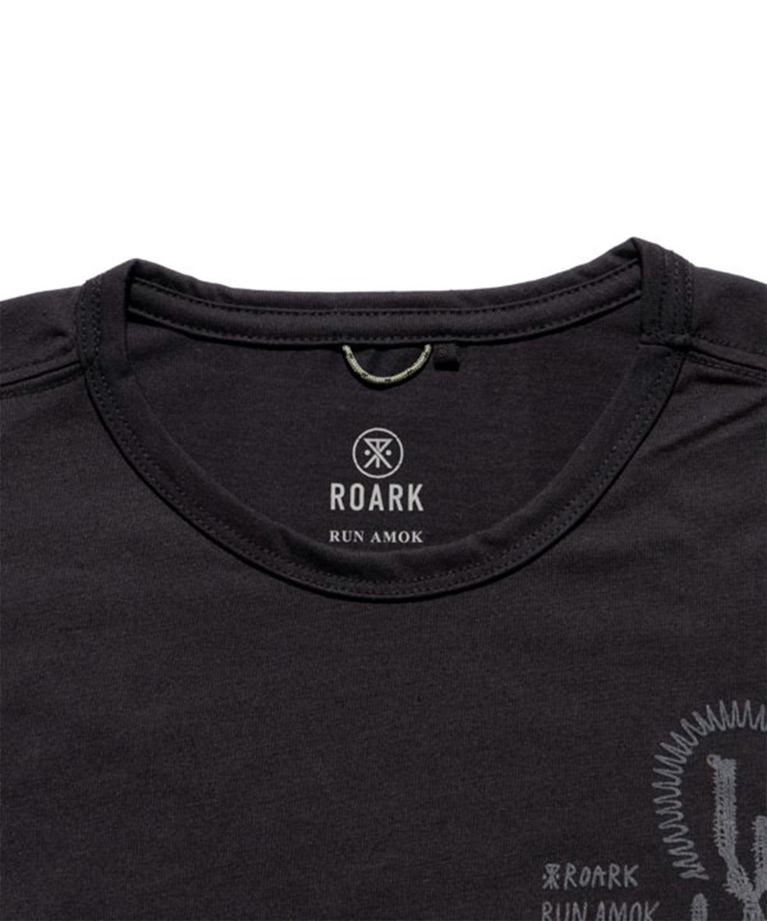 ROARK RUN AMOK ロアーク ランアモック 半袖 Tシャツ メンズ 速乾性