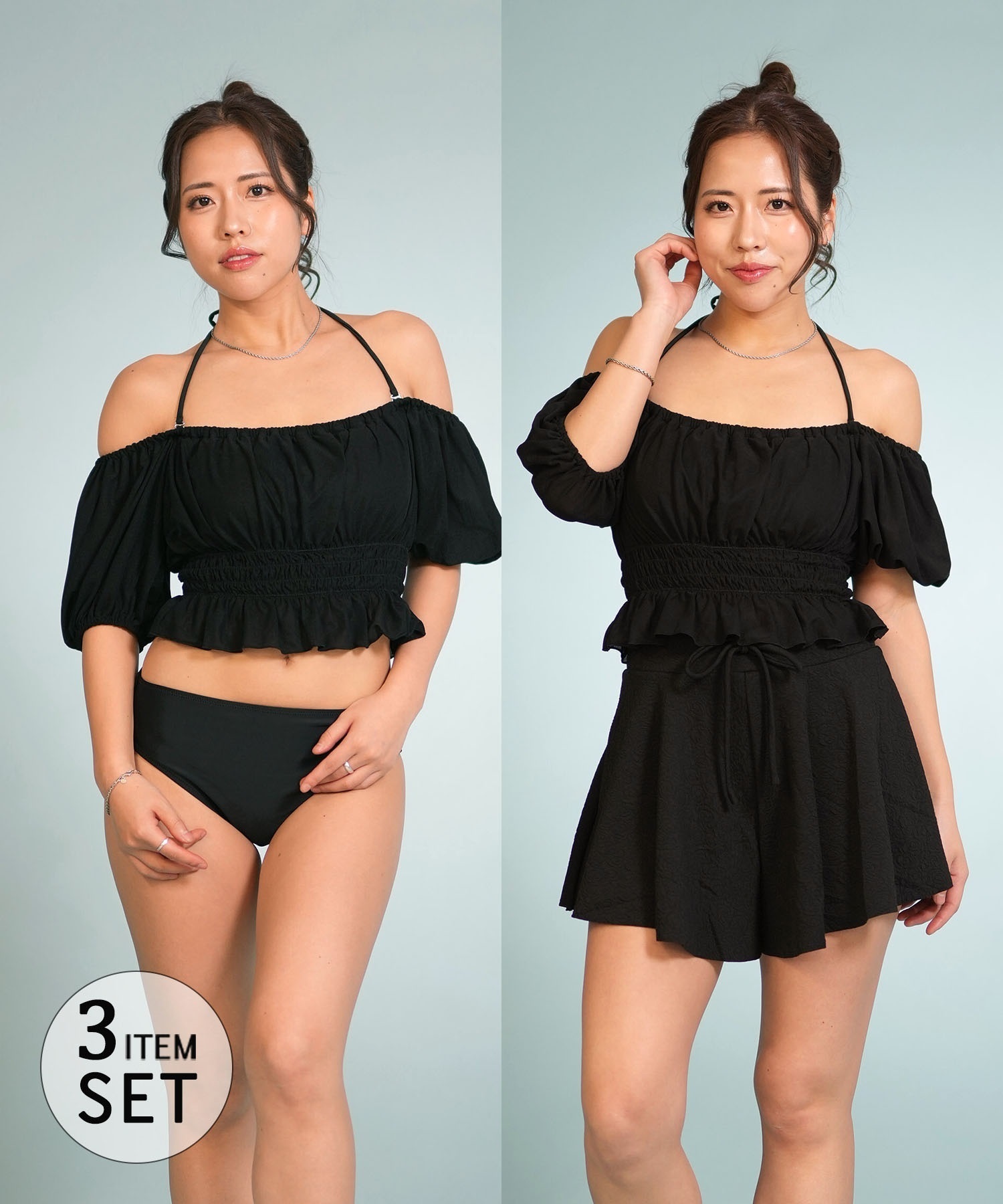 RINEN & COMPANY リネン アンド カンパニー 水着 3点セット ビキニ