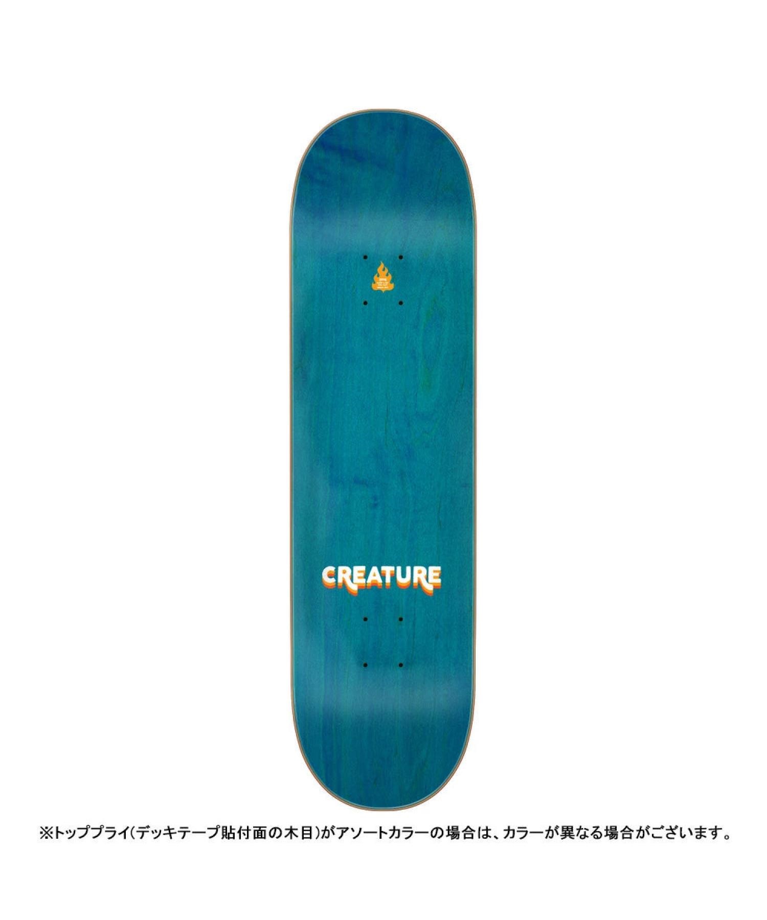 Creature Deck デッキ 8.1 スケートボード 新品未使用 メーカー直送品】スケートボード デッキ CREATURE クリエーチャー
