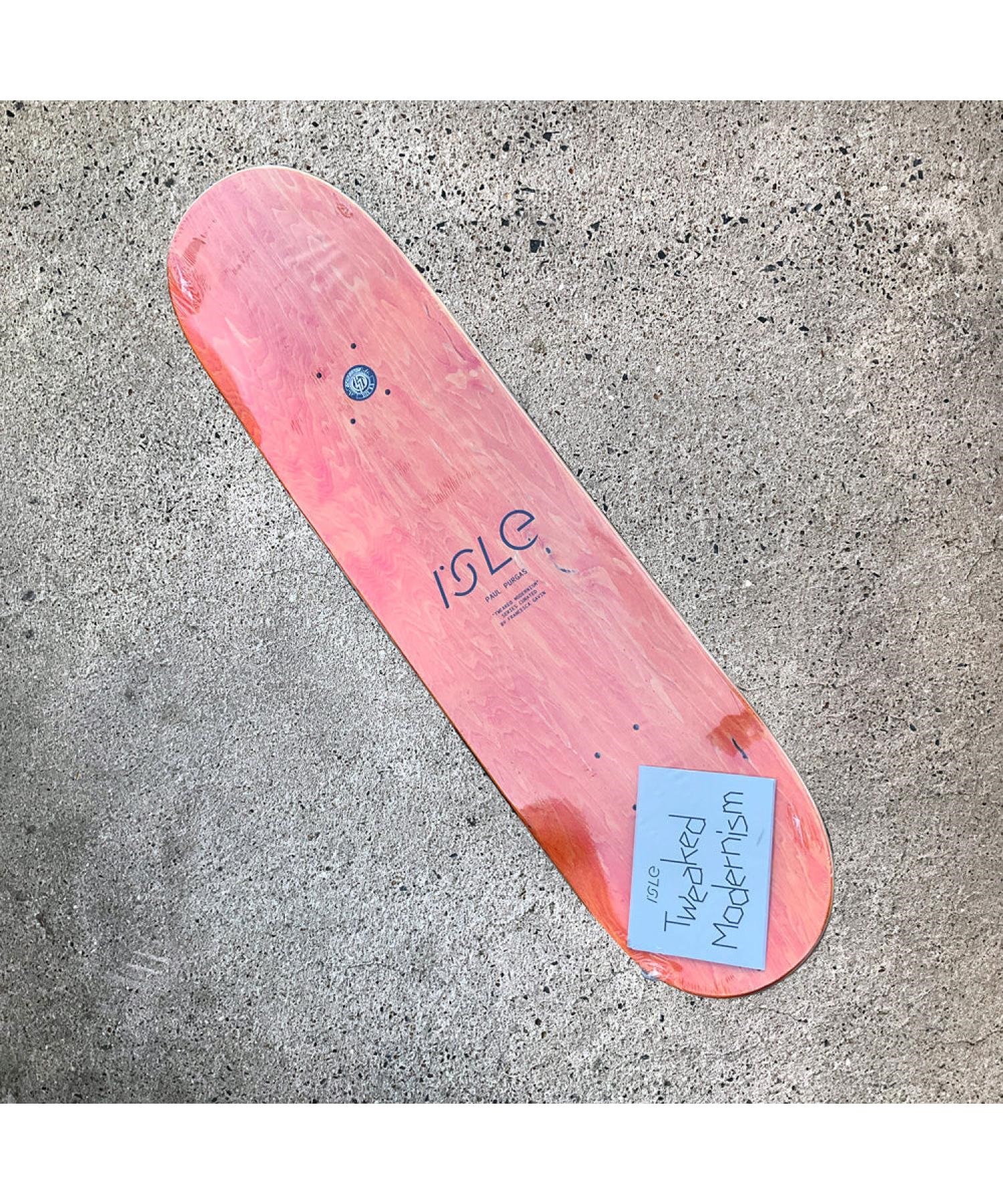 スケートボード デッキ ISLE リー TWEAKED MODERNISM PURGAS DECK