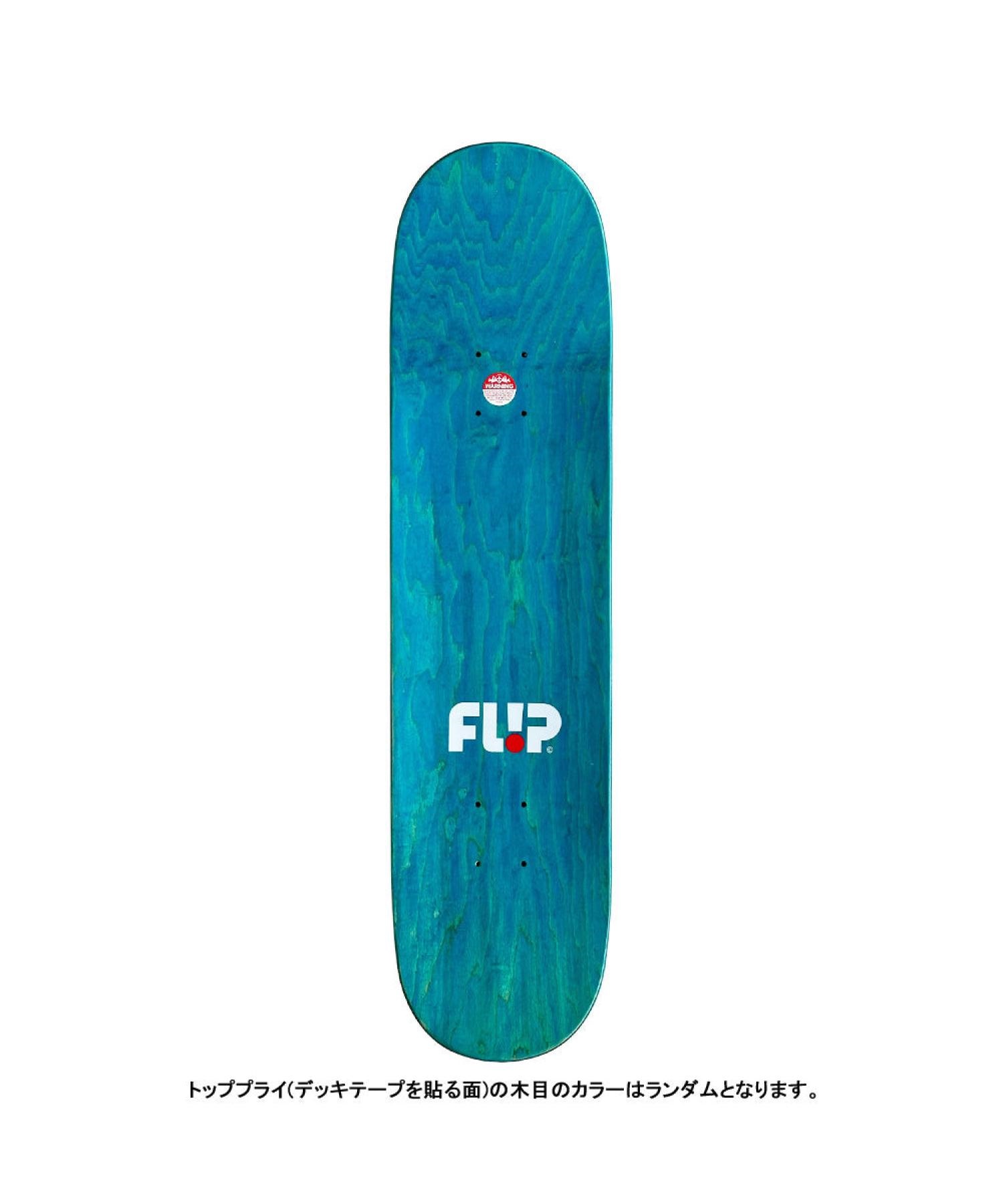 台湾製無地黒デッキテープ付き FLIP フリップ FLIP スケートボード