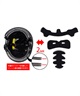 キッズスケートボードヘルメット NULL フローン DELUXE HELMET MATTE BLACK(ONE-ONE)