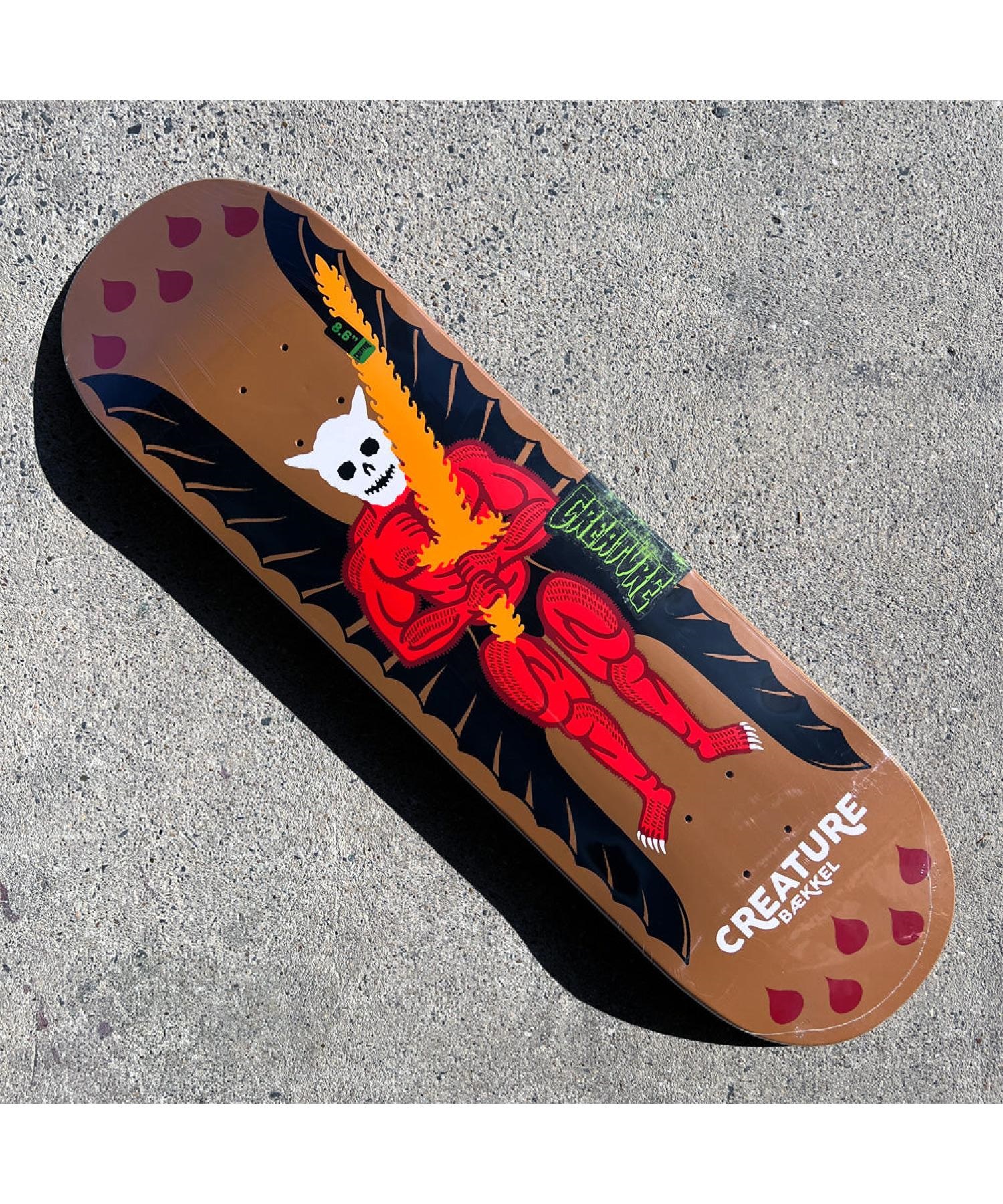 メーカー直送品】スケートボード デッキ CREATURE クリエーチャー