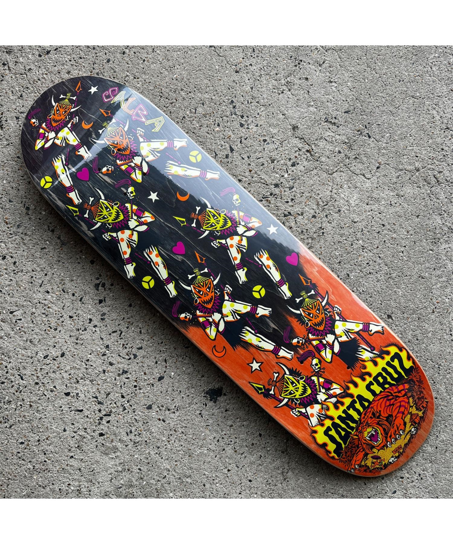 スケートボード デッキ SANTACRUZ サンタクルーズ SALBA FIREDANCE PRO