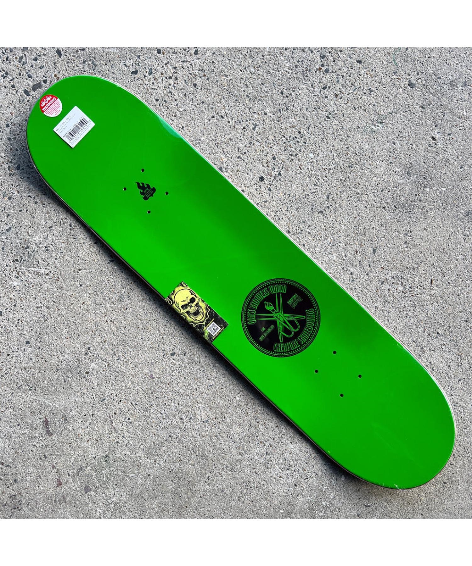 メーカー直送品】スケートボード デッキ CREATURE クリエーチャー