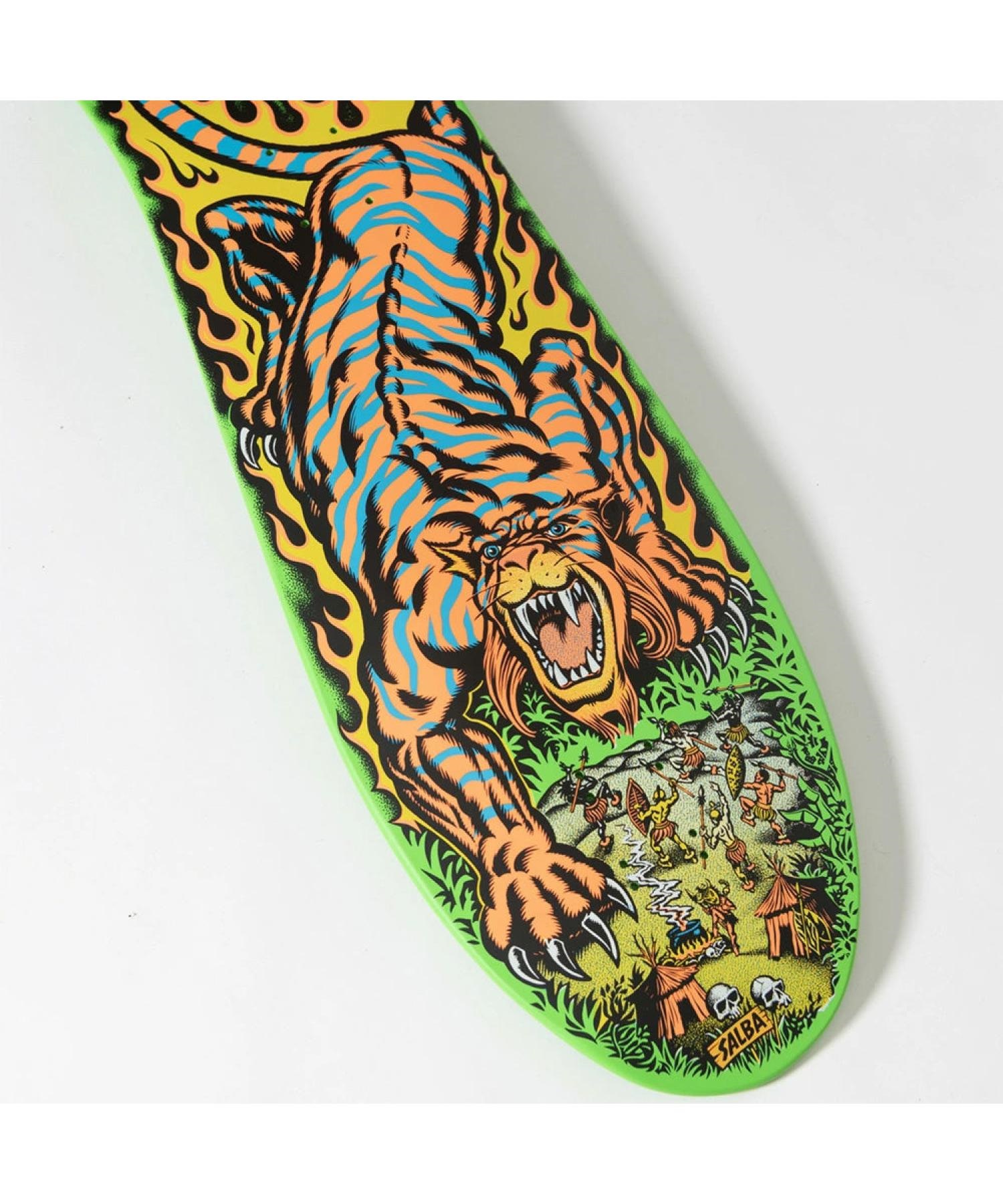 スケートボード デッキ SANTACRUZ サンタクルーズ SALBA TIGER REISSUE
