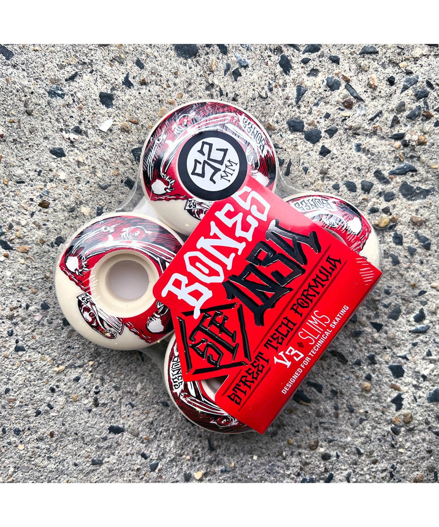 ウィール BONES ボーンズ STF SALMON DINNER V3 SLIMS 103A WHEELS