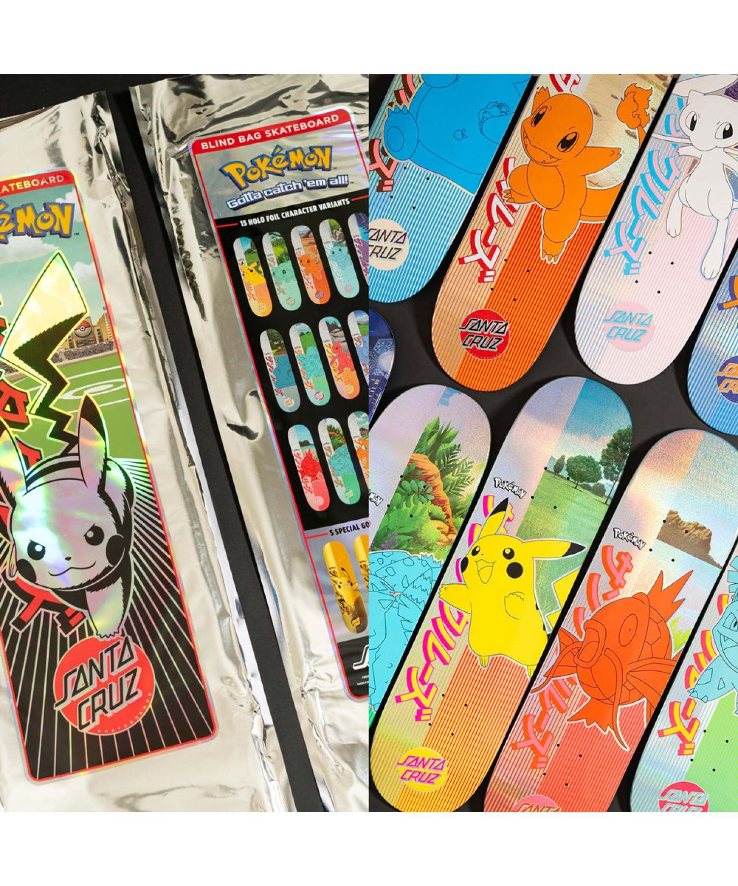 POKEMON SANTA CRUZ ポケモン サンタクルーズ デッキ スケボー スケートボード デッキ SANTACRUZ サンタクルーズ PoKeMoN BLIND