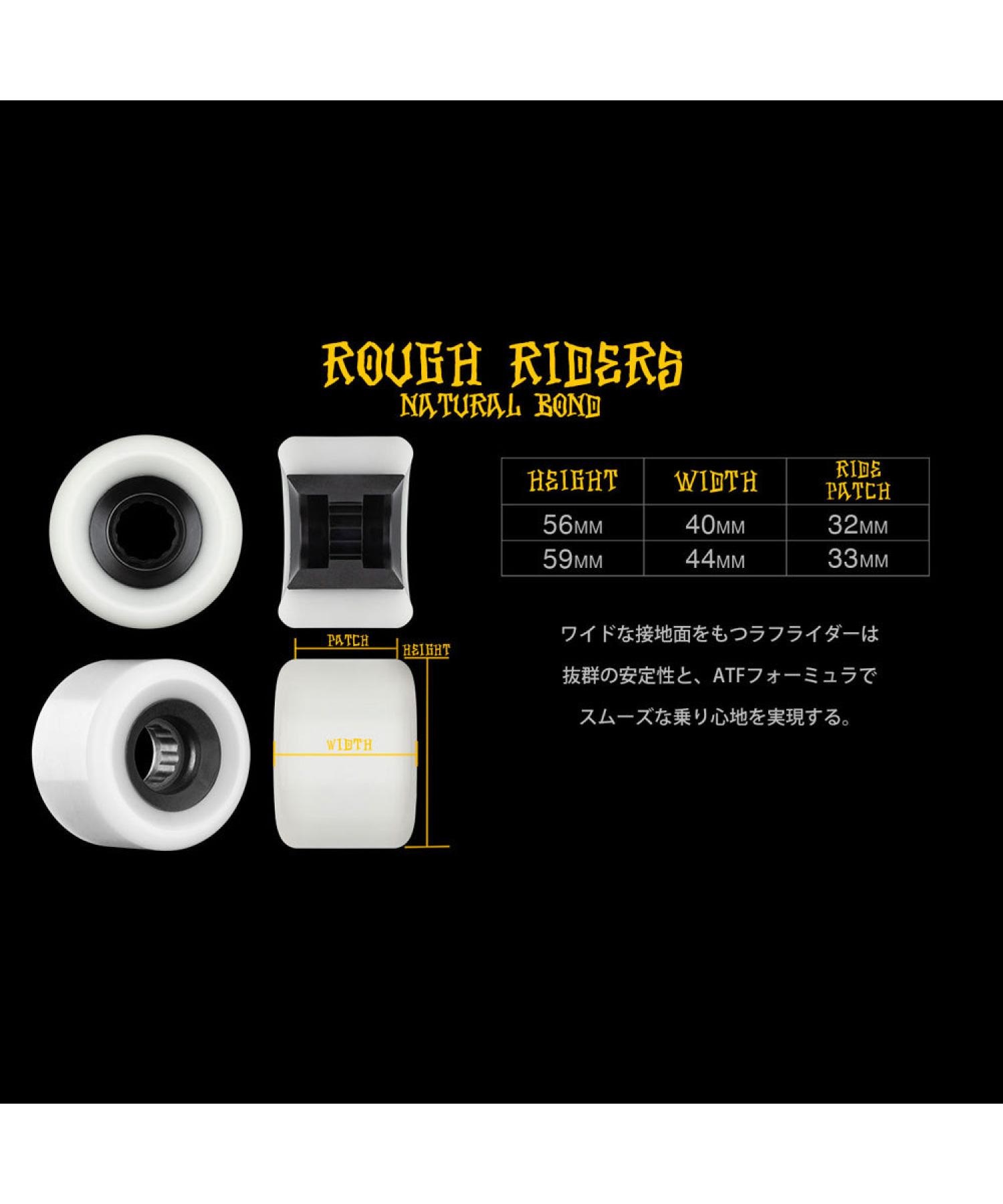 ウィール BONES ボーンズ ATF ROUGH RIDER ETERNAL FLAME ウィール