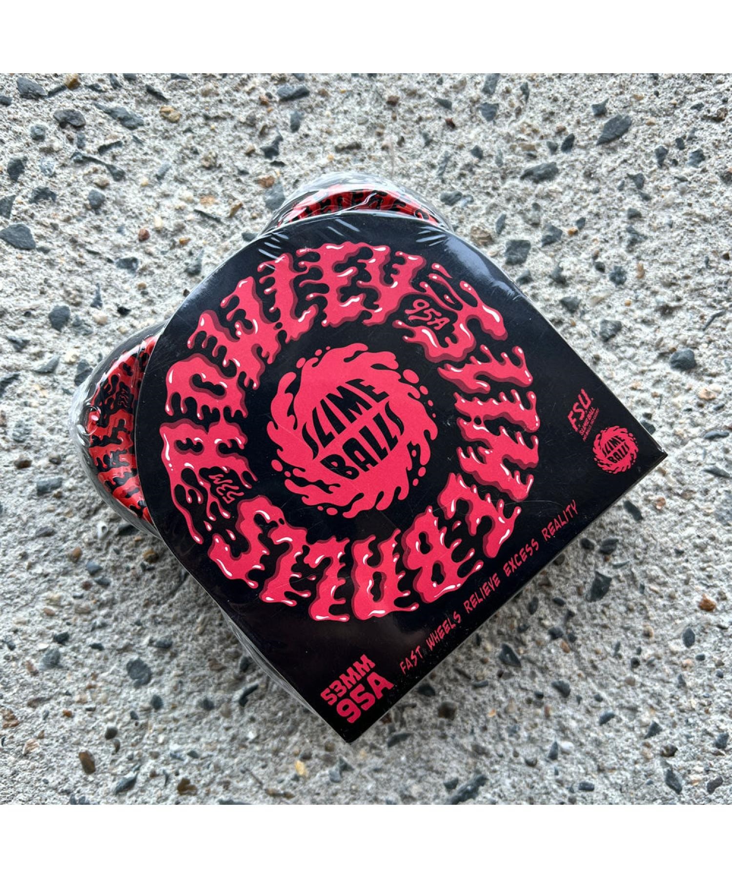 ウィール SLIME BALLS シムス GEOFF ROWLEY VOMIT MINI 95A SKATEBOARD