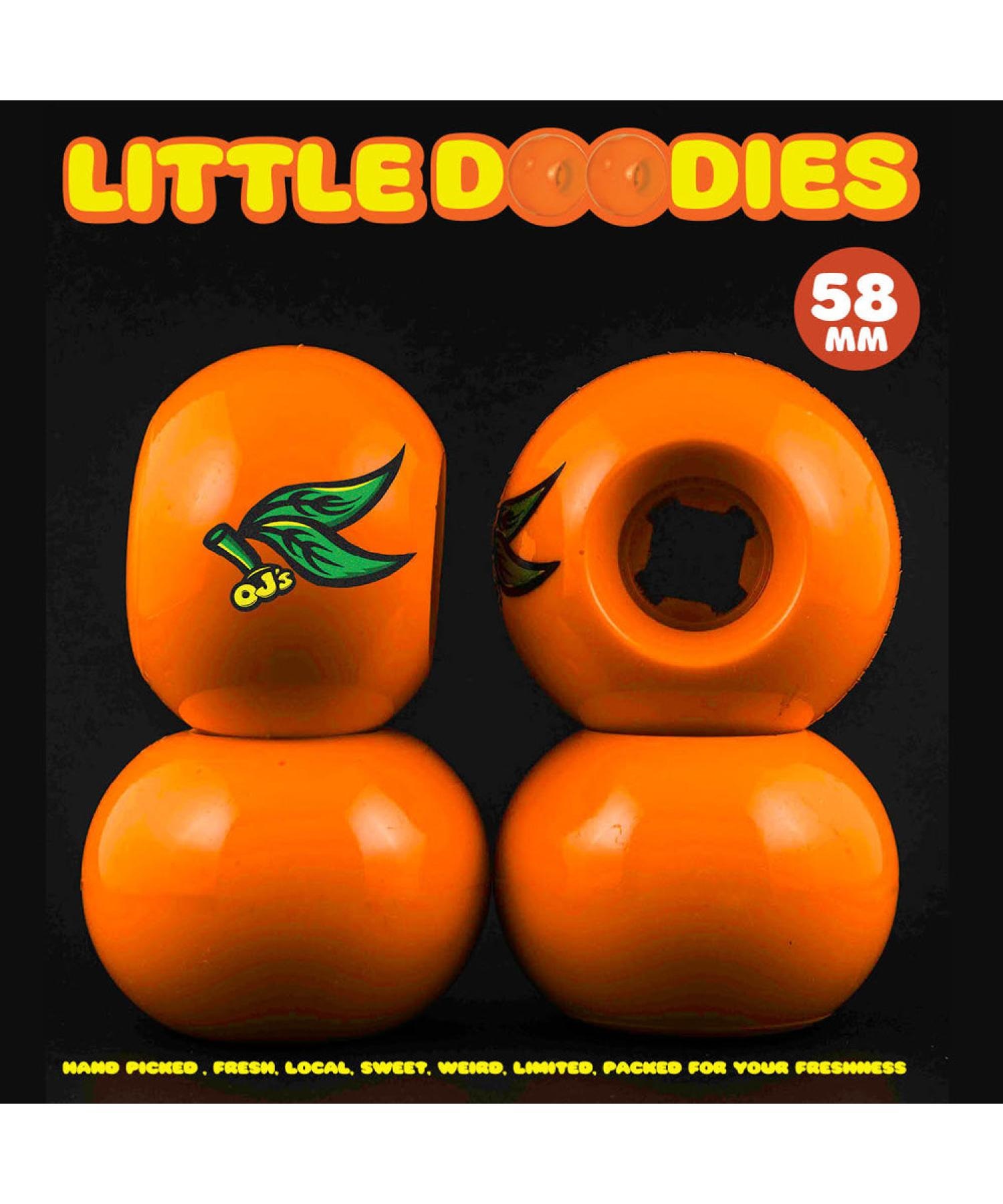ウィール OJ WHEEL オージェイウィール LIL DOODIES ORANGE 99A WHEELS