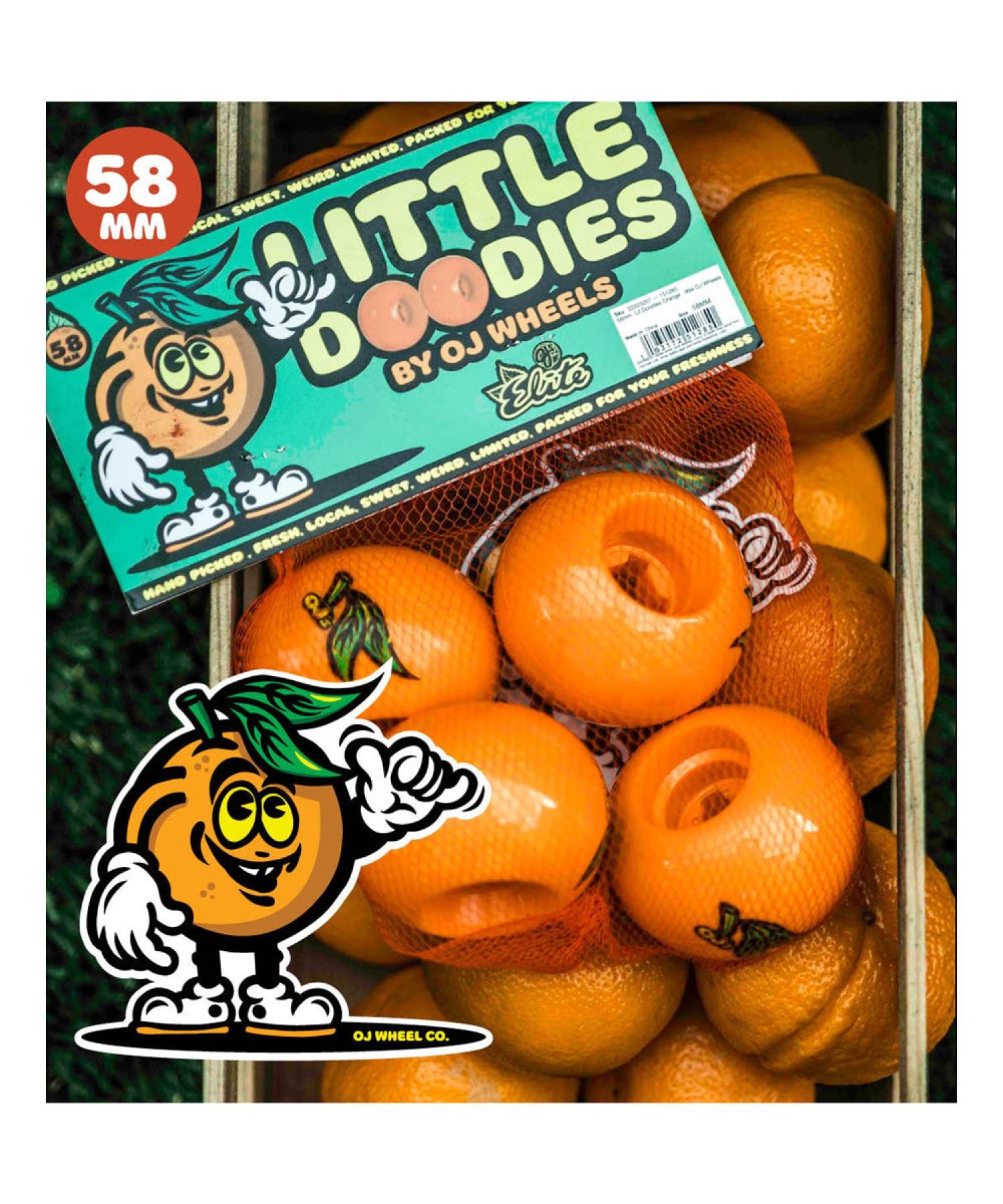 ウィール OJ WHEEL オージェイウィール LIL DOODIES ORANGE 99A WHEELS