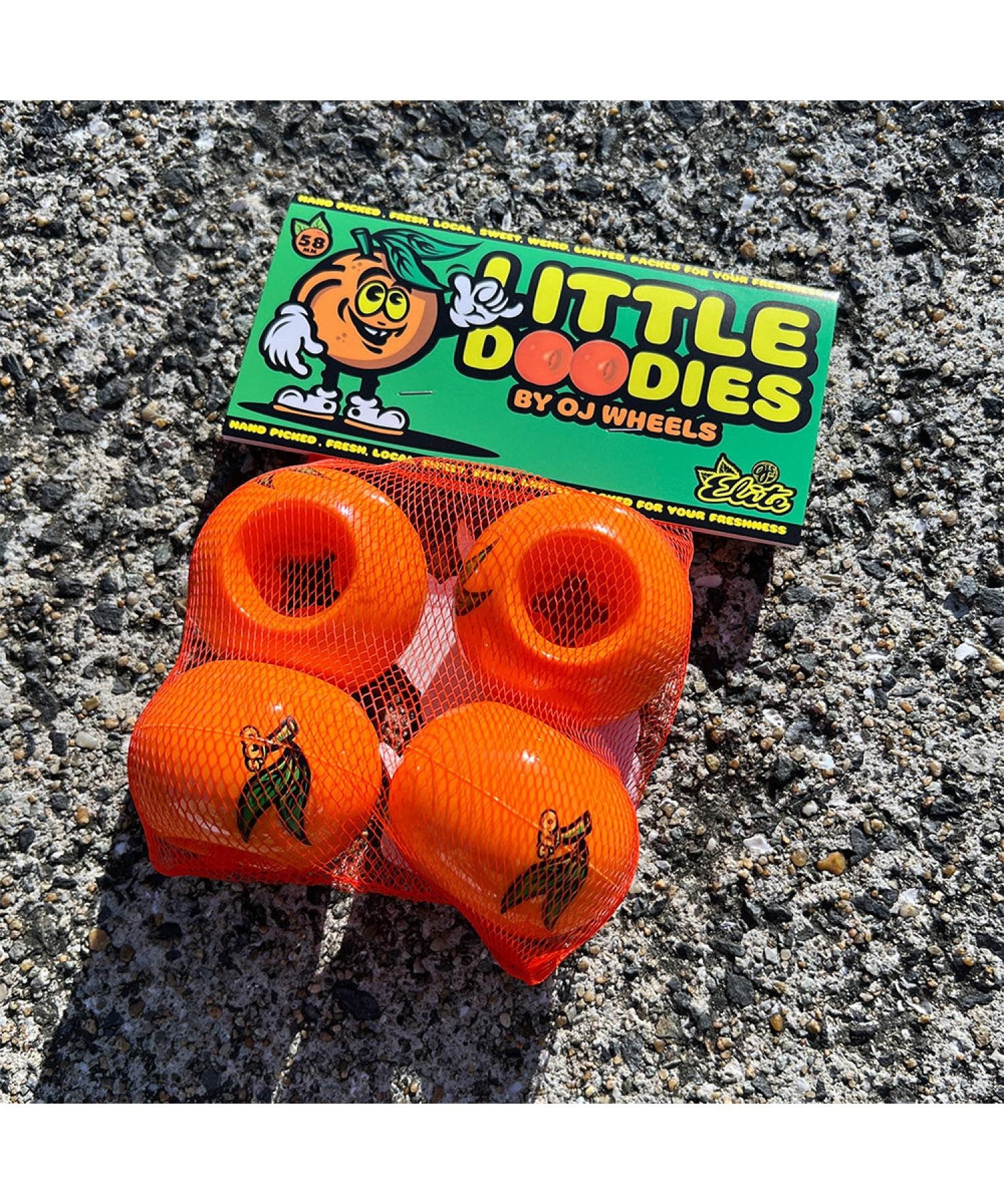 OJボーイ ウィール OJ WHEEL オージェイウィール LIL DOODIES ORANGE 99A WHEELS