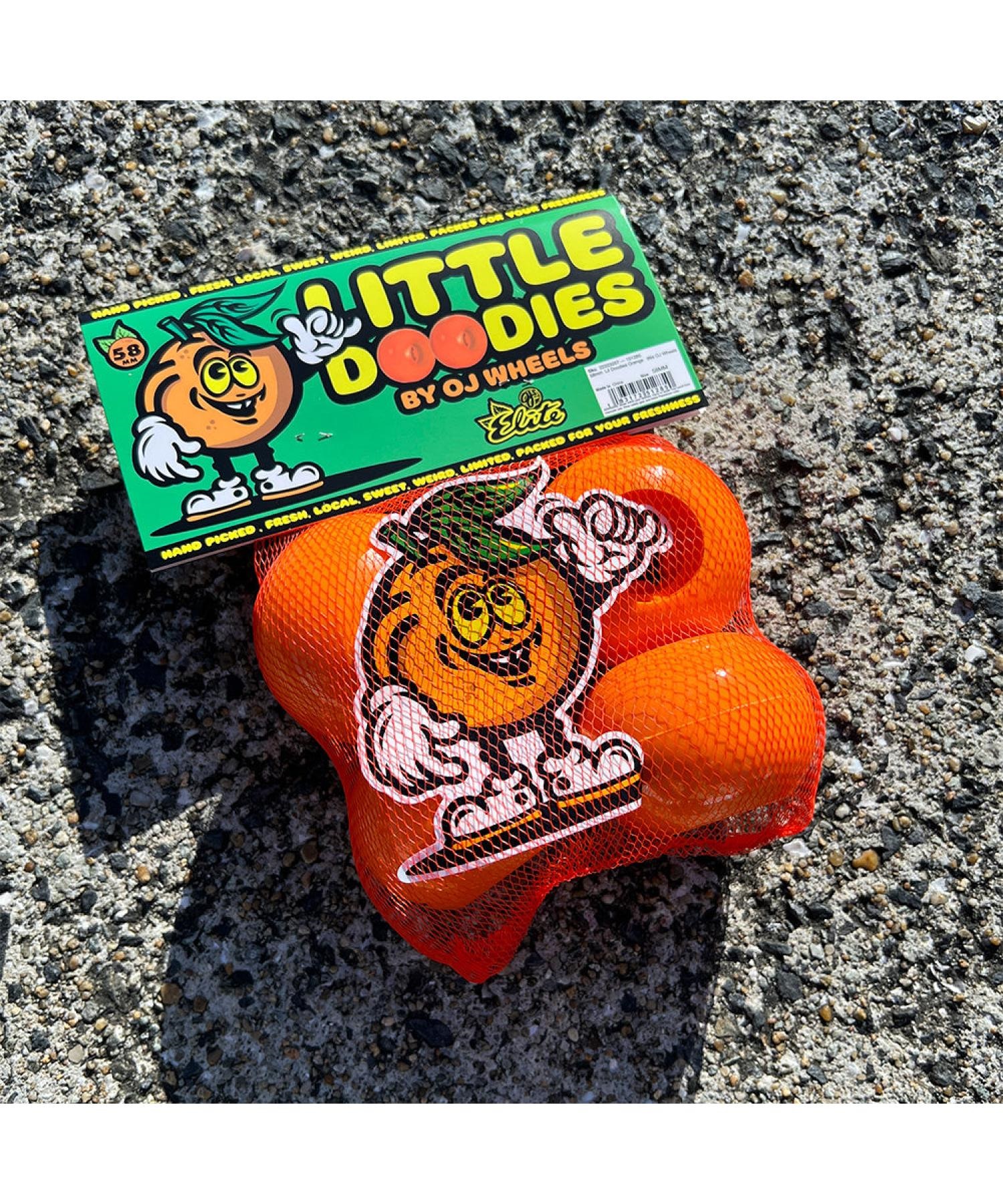 OJボーイ ウィール OJ WHEEL オージェイウィール LIL DOODIES ORANGE 99A WHEELS