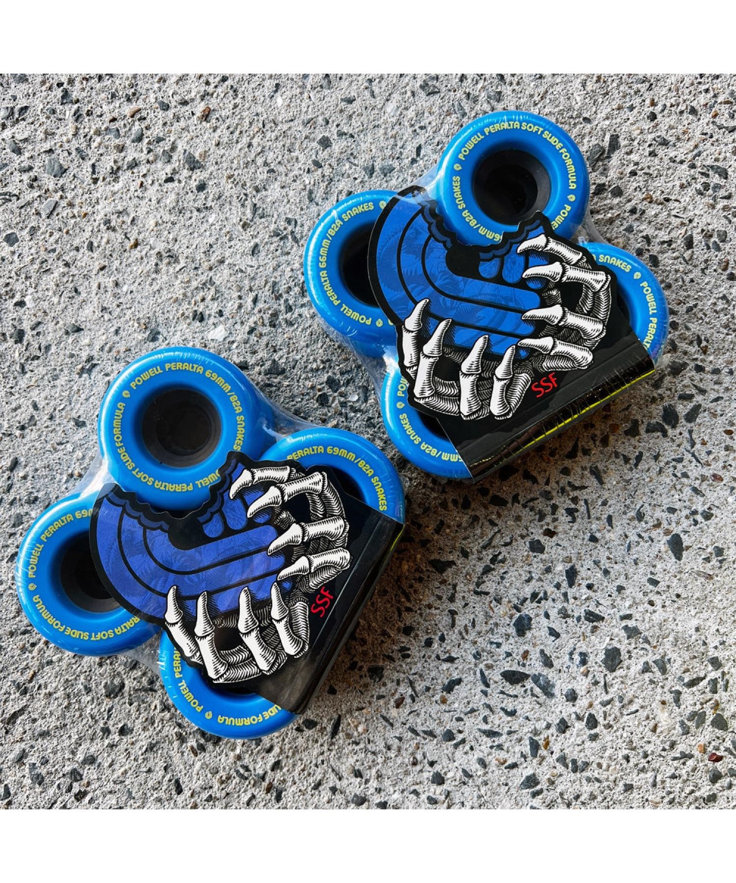 ウィール POWELL PERALTA パウエル ペラルタ SNAKES BLUE 82A WHEEL 