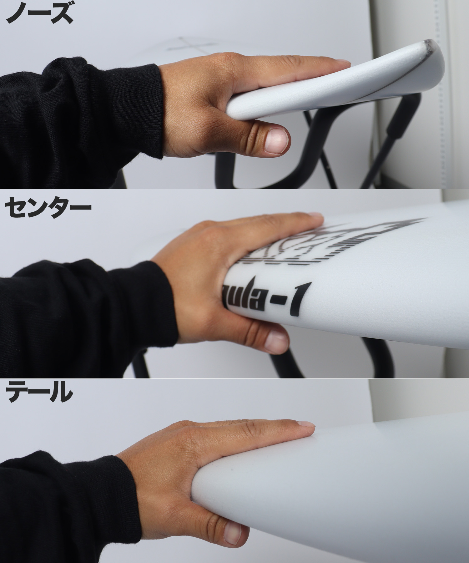 F1 ROUND レール形状