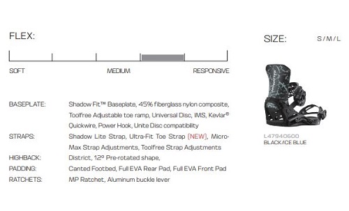 SALOMON DISTRICT PRO TEAM】2025-2026モデルバインディング