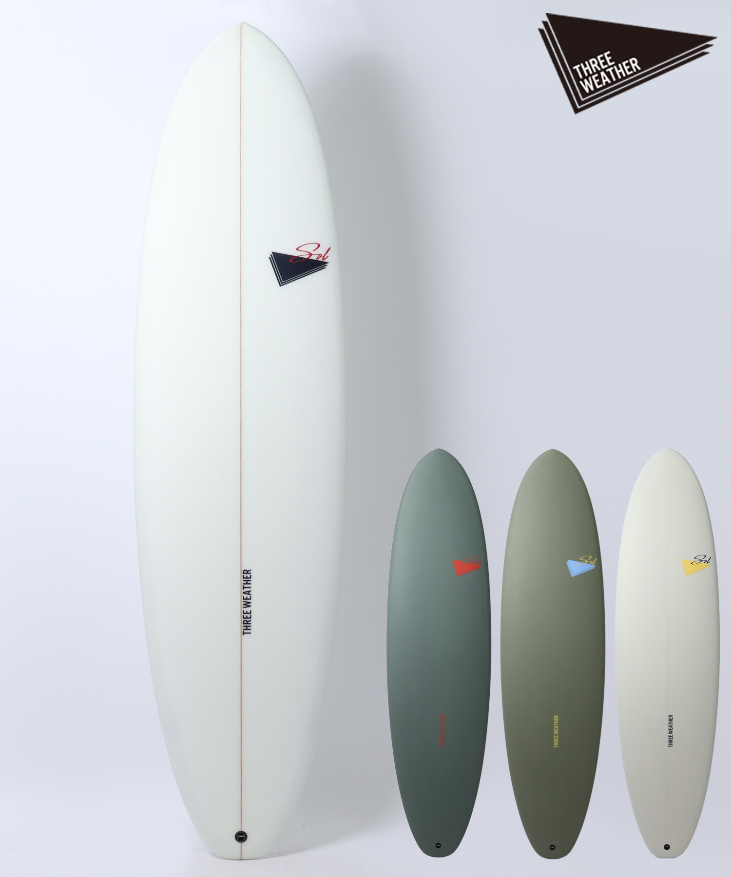 手渡し限定スリーウェザー サーフボード　BLACKS BLACKS 6'6 | THREE WEATHER｜スリーウェザー