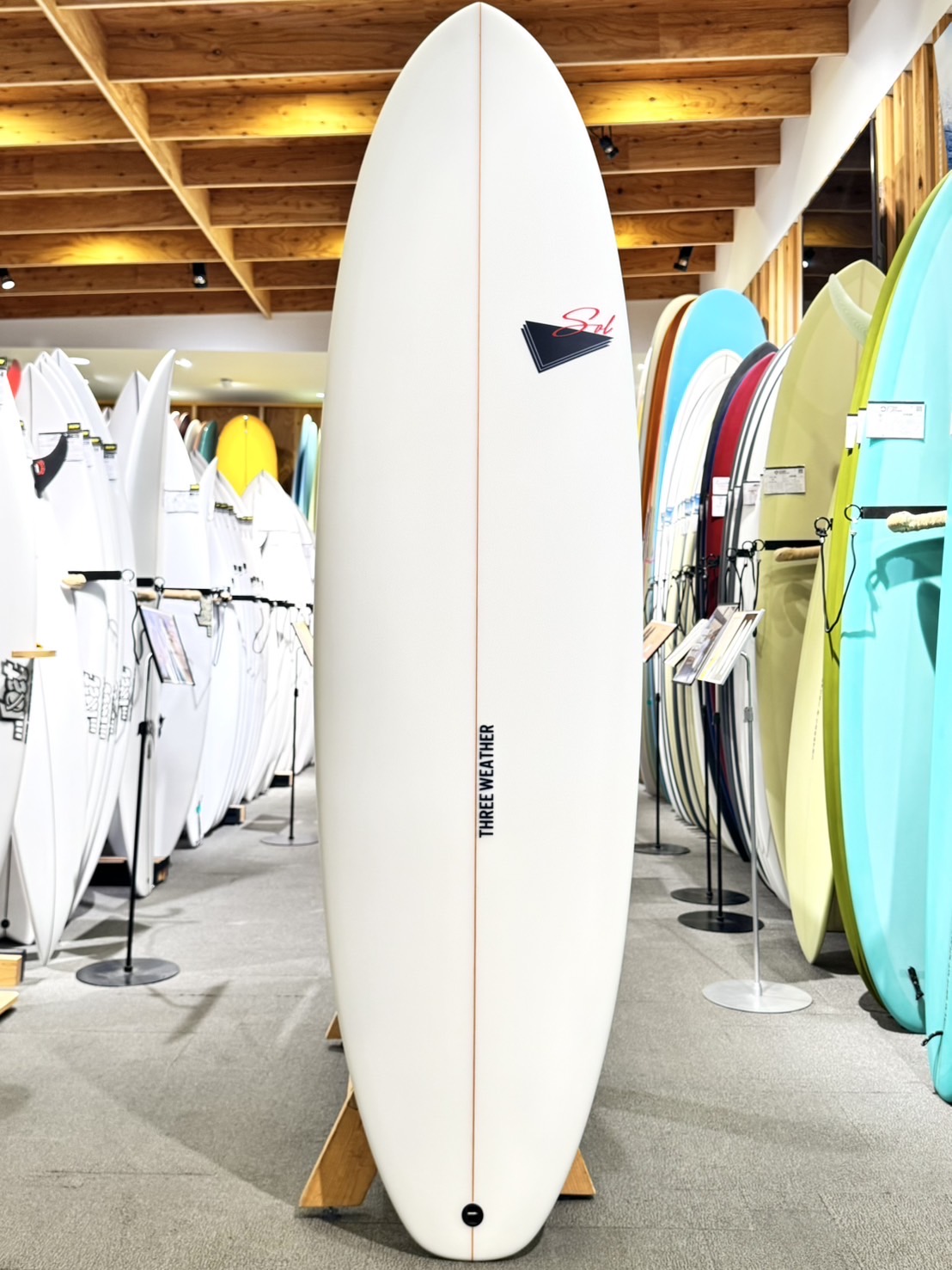 THREE WEATHER スリーウェザー MALIBU マリブ 7'0 サーフボード