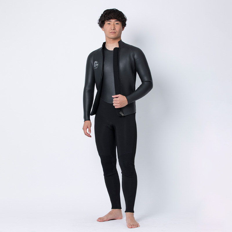 ロングジョン zero wetsuits ブラック サイズXL【ムラスポ購入