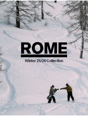 ROME・ローム】2025-2026モデルスノーボ―ド・バインならムラスポ本厚木