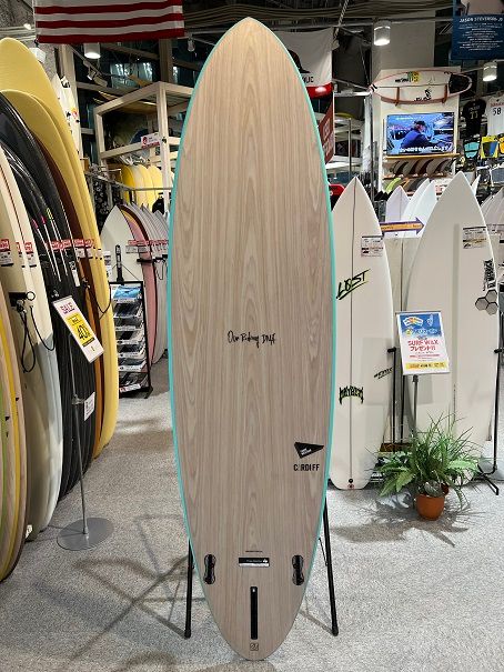 【美品】　スリーウェザーPACIFIC BEACH THREE WEATHER スリーウェザー CALM ミッドボード サーフボード