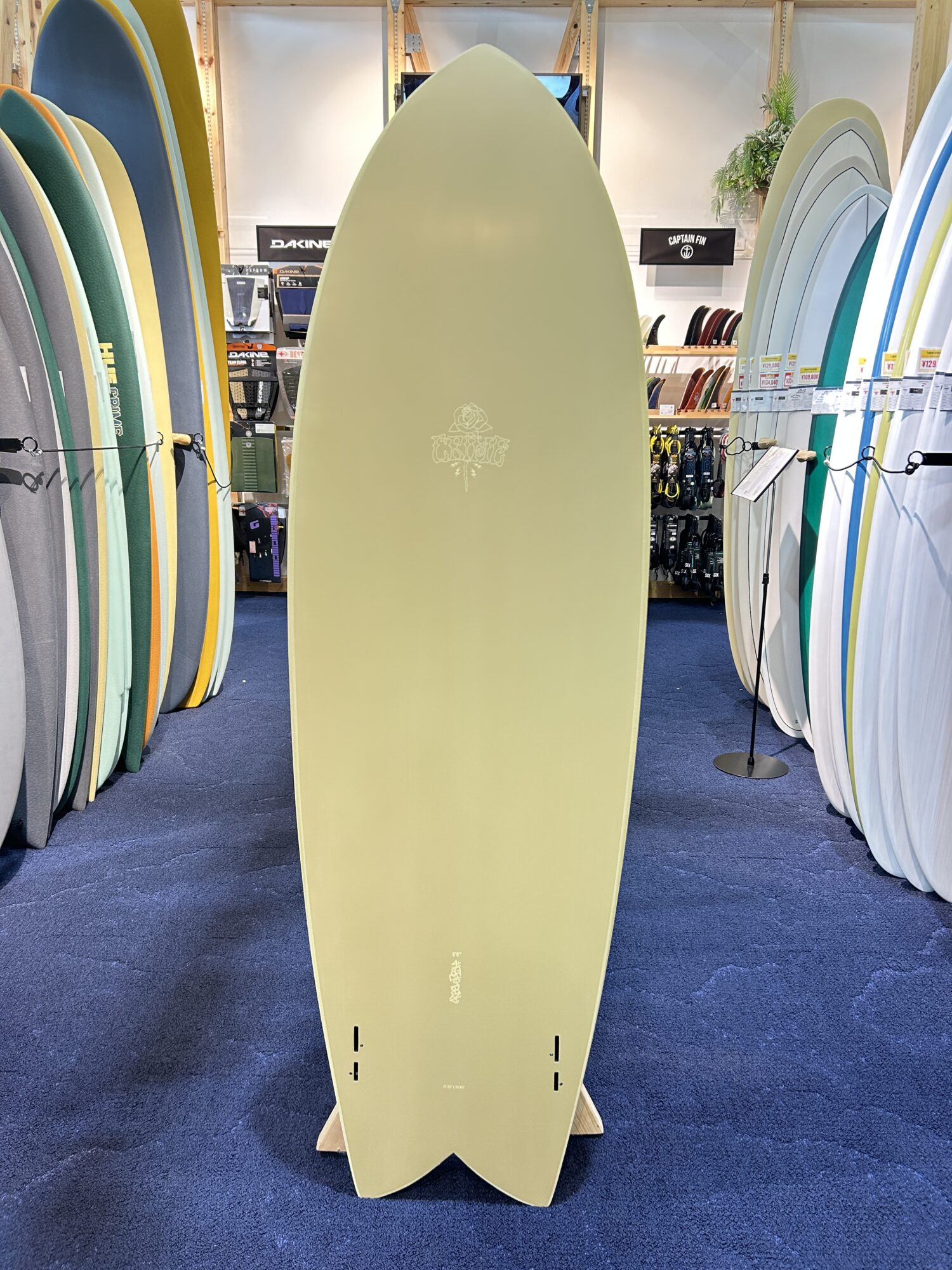 クライムサーフボード5.7フィン無し クライムサーフボード5.7フィン無し クライムサーフボード5.7