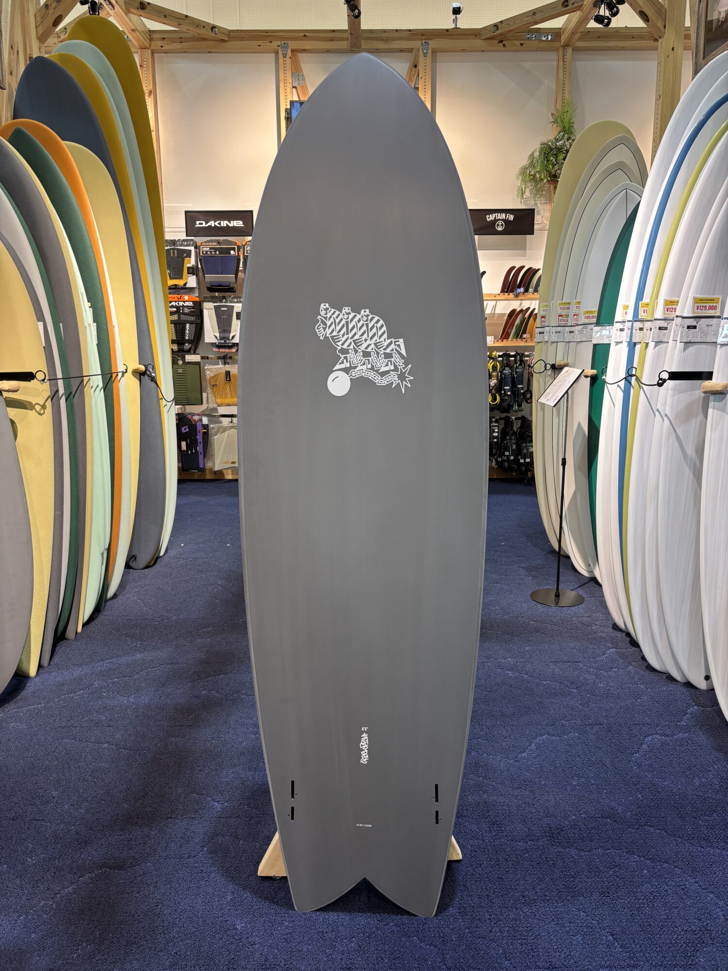 CRIME/クライムサーフボード】話題のワックス不要ボード⁉宮崎青島店